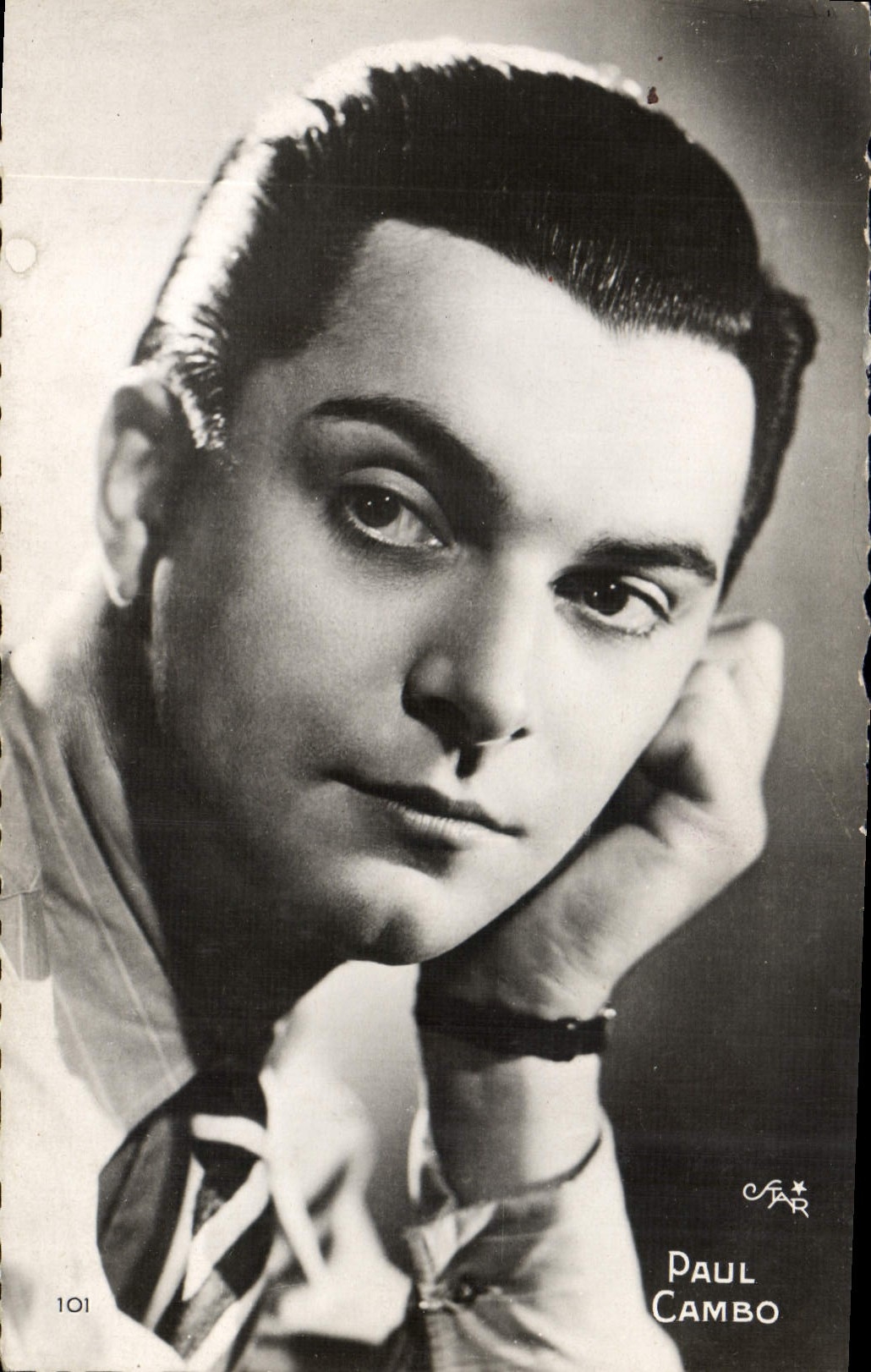 VINTAGE POSTCARD Cinema Paul Cambo