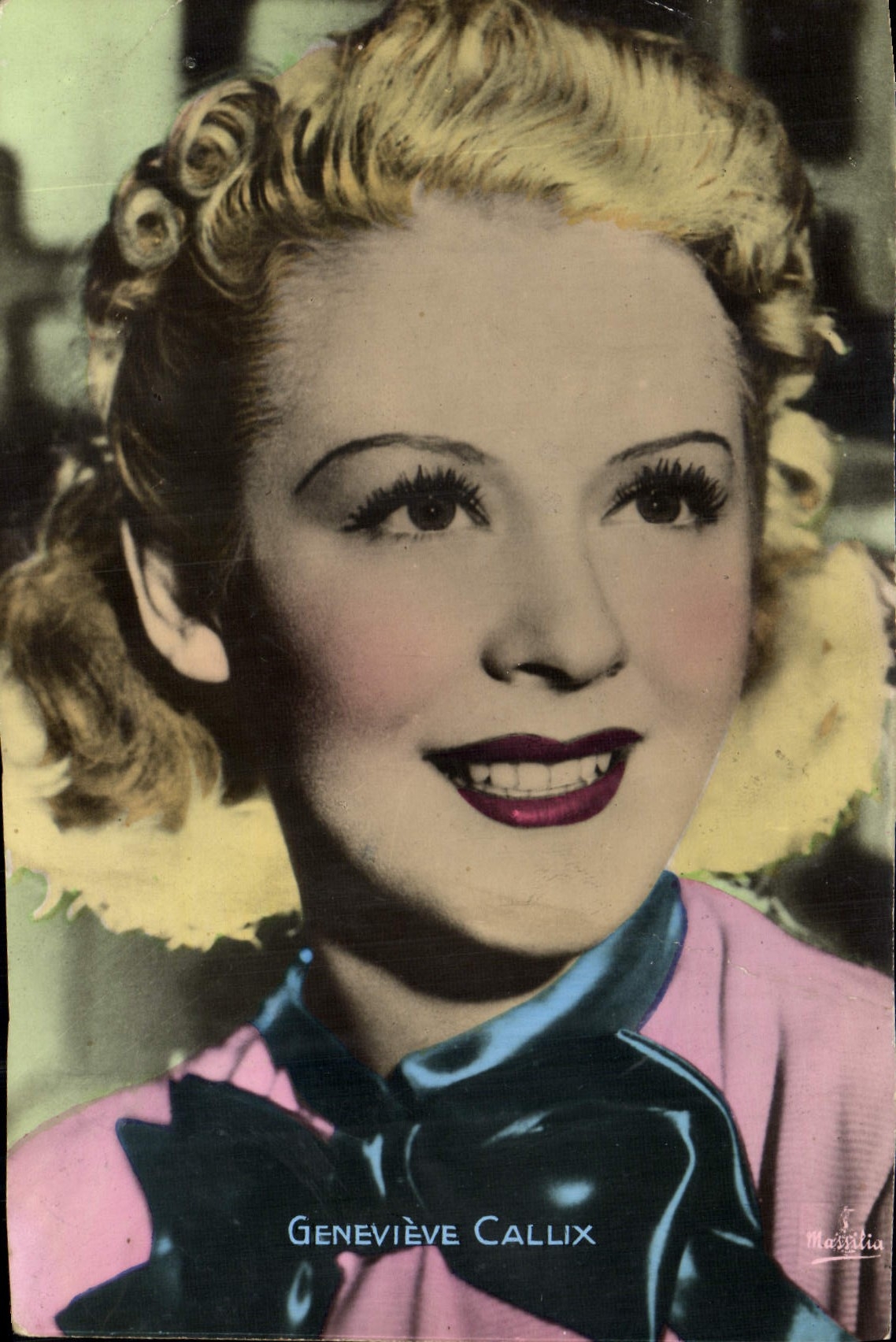 CPA Cinema Genevieve Callix