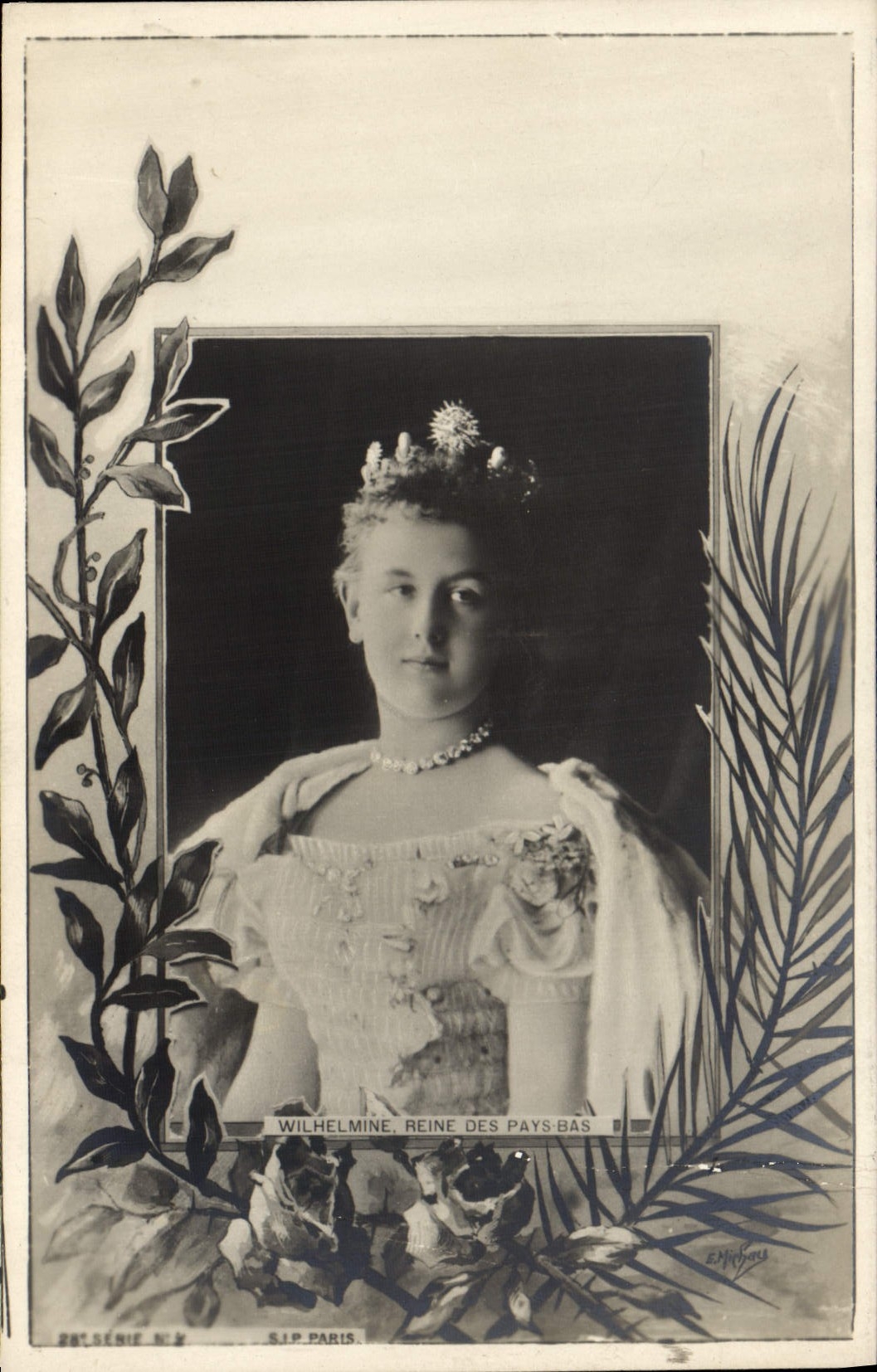 CPA Wilhelmine Reine de Hollande