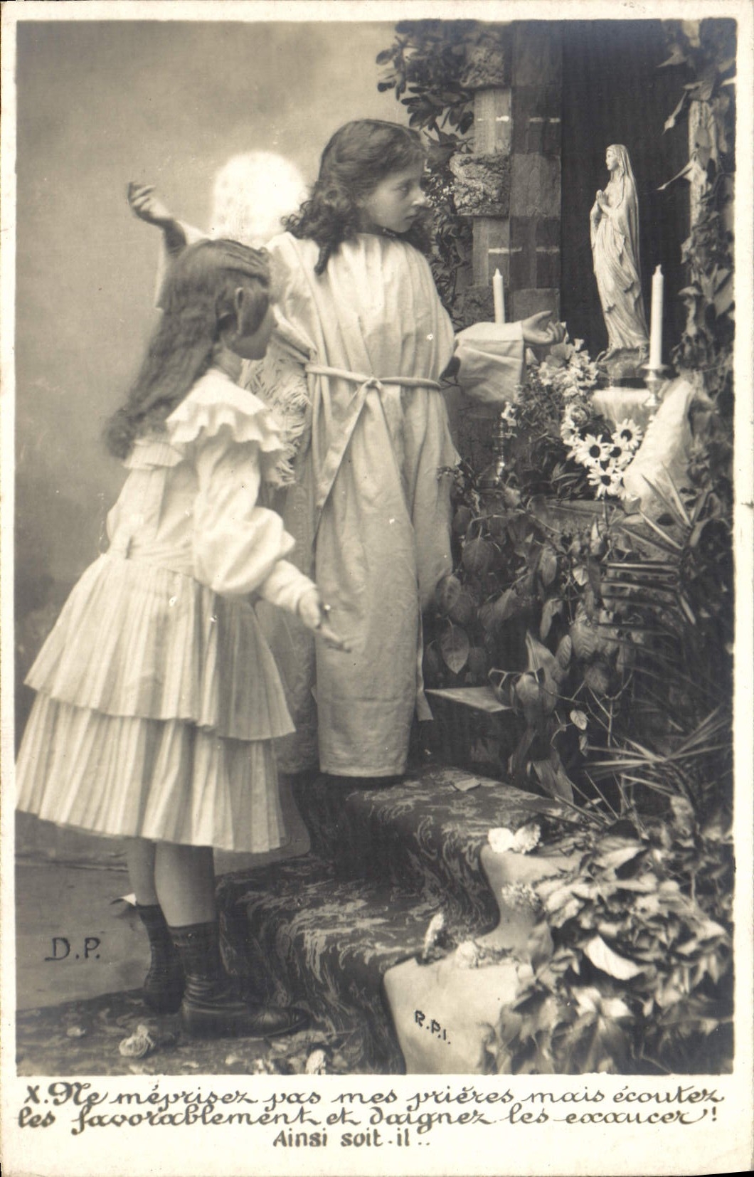 CPA Fantaisie Enfants Ange 