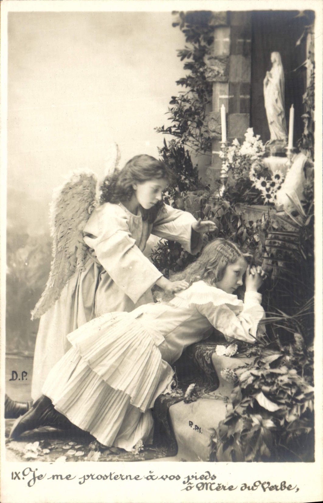 CPA Fantaisie Enfants Ange