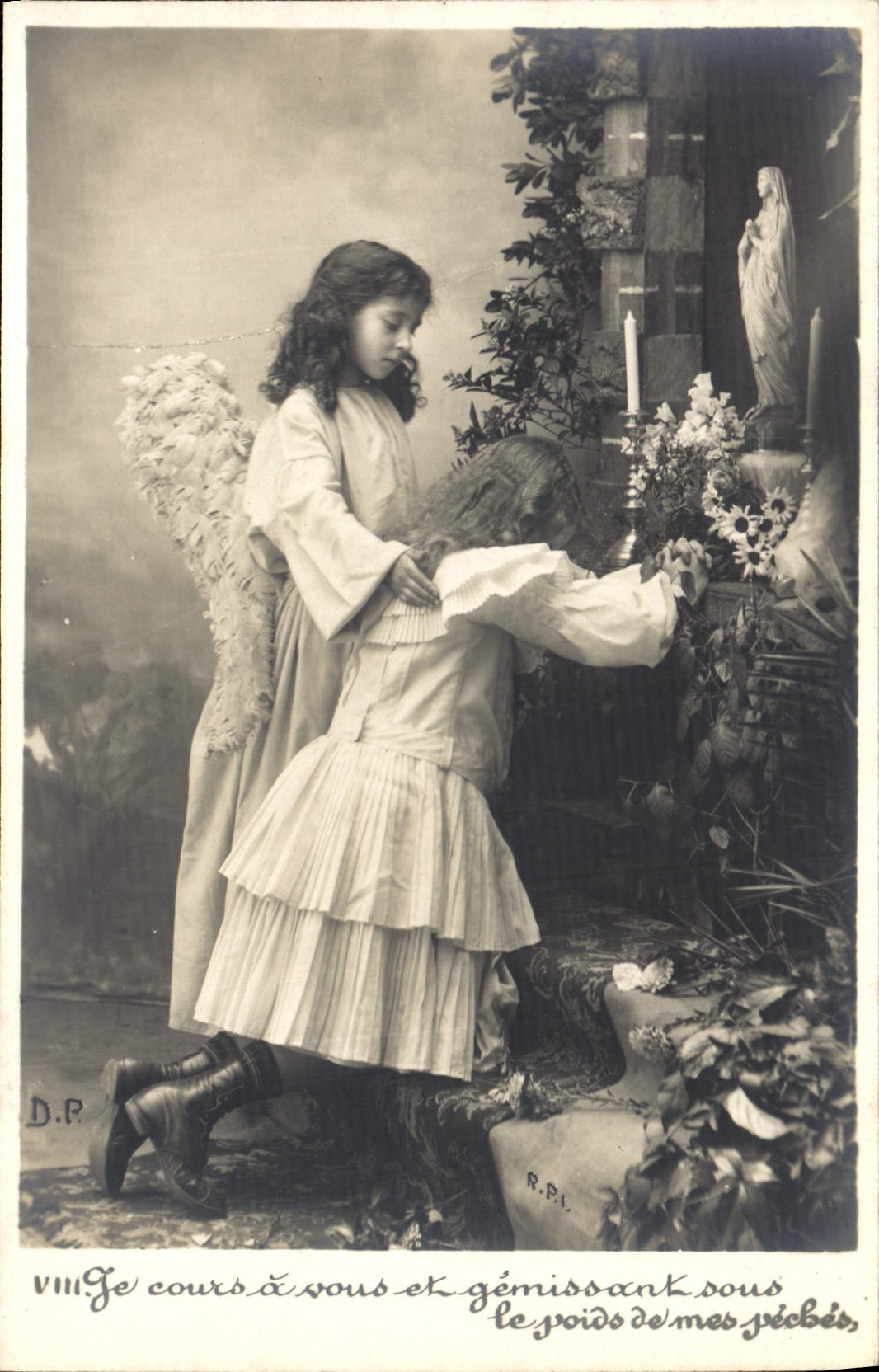 CPA Fantaisie Enfants Ange