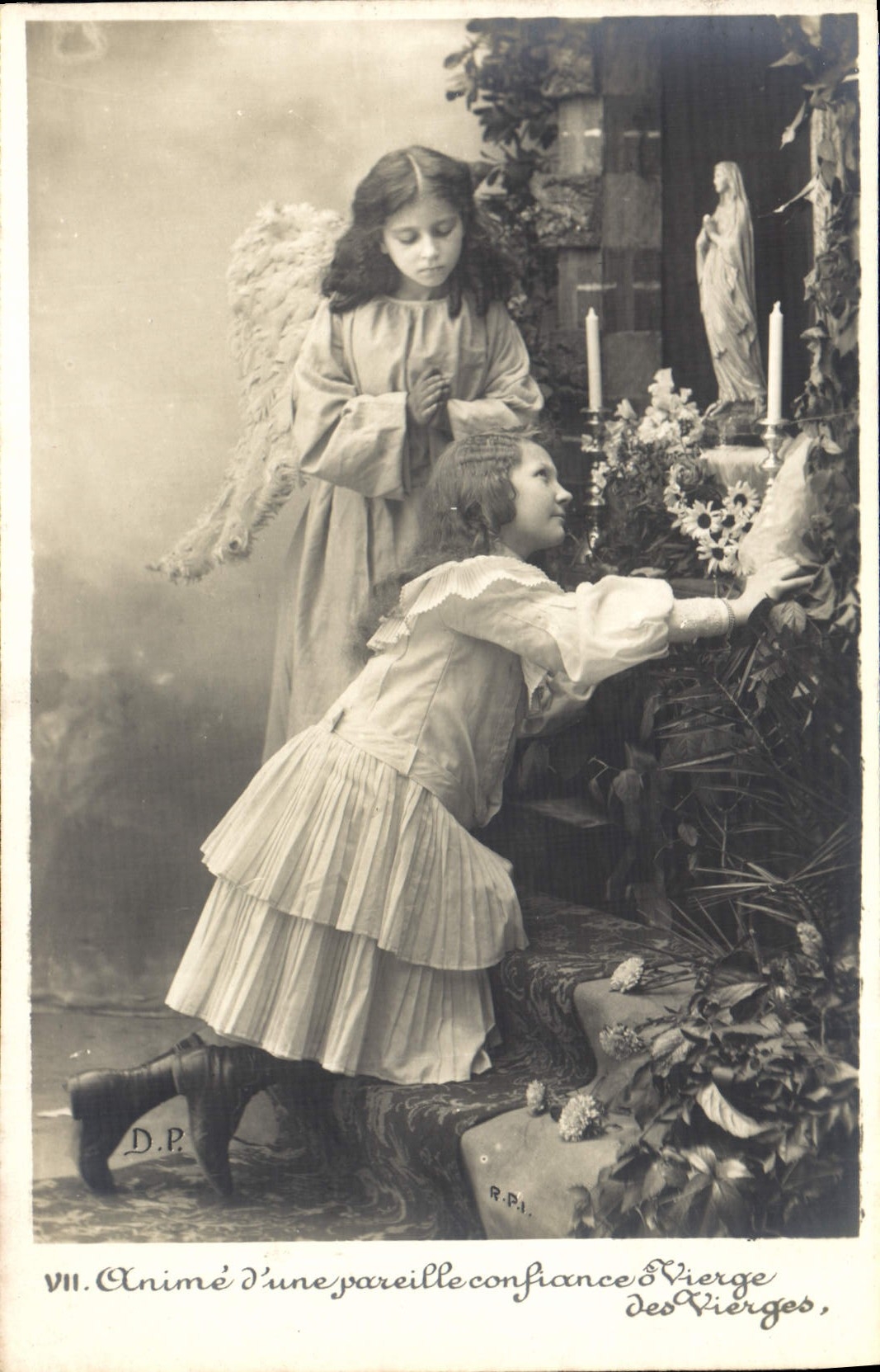 CPA Fantaisie Enfants Ange