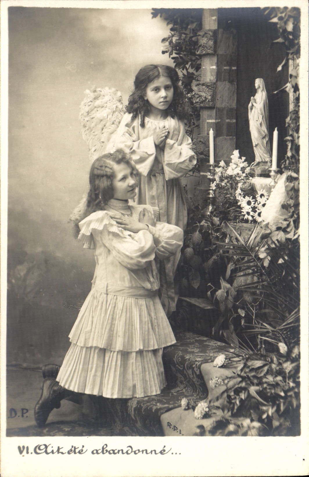 CPA Fantaisie Enfants Ange 
