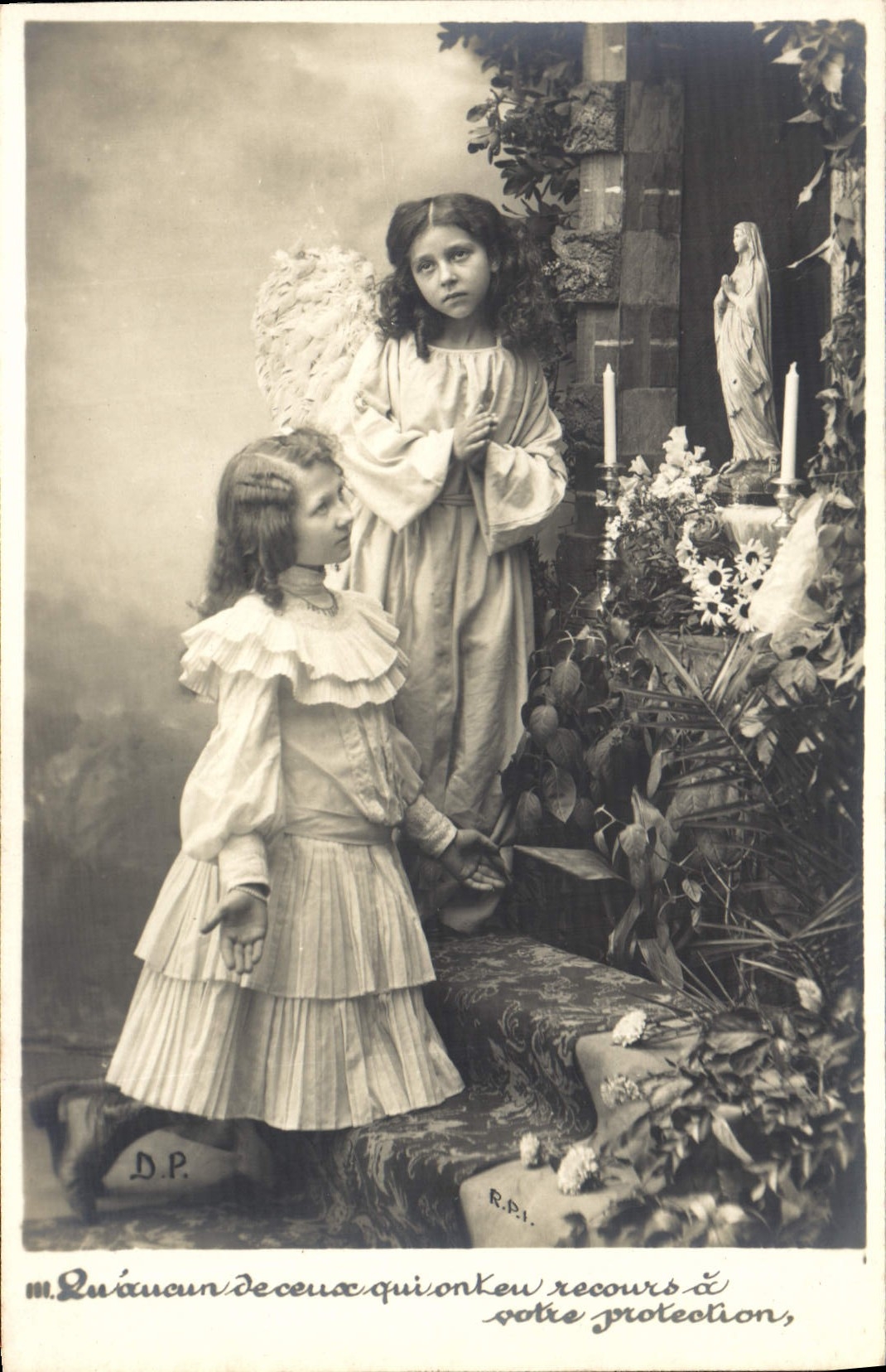 CPA Fantaisie Enfants Ange