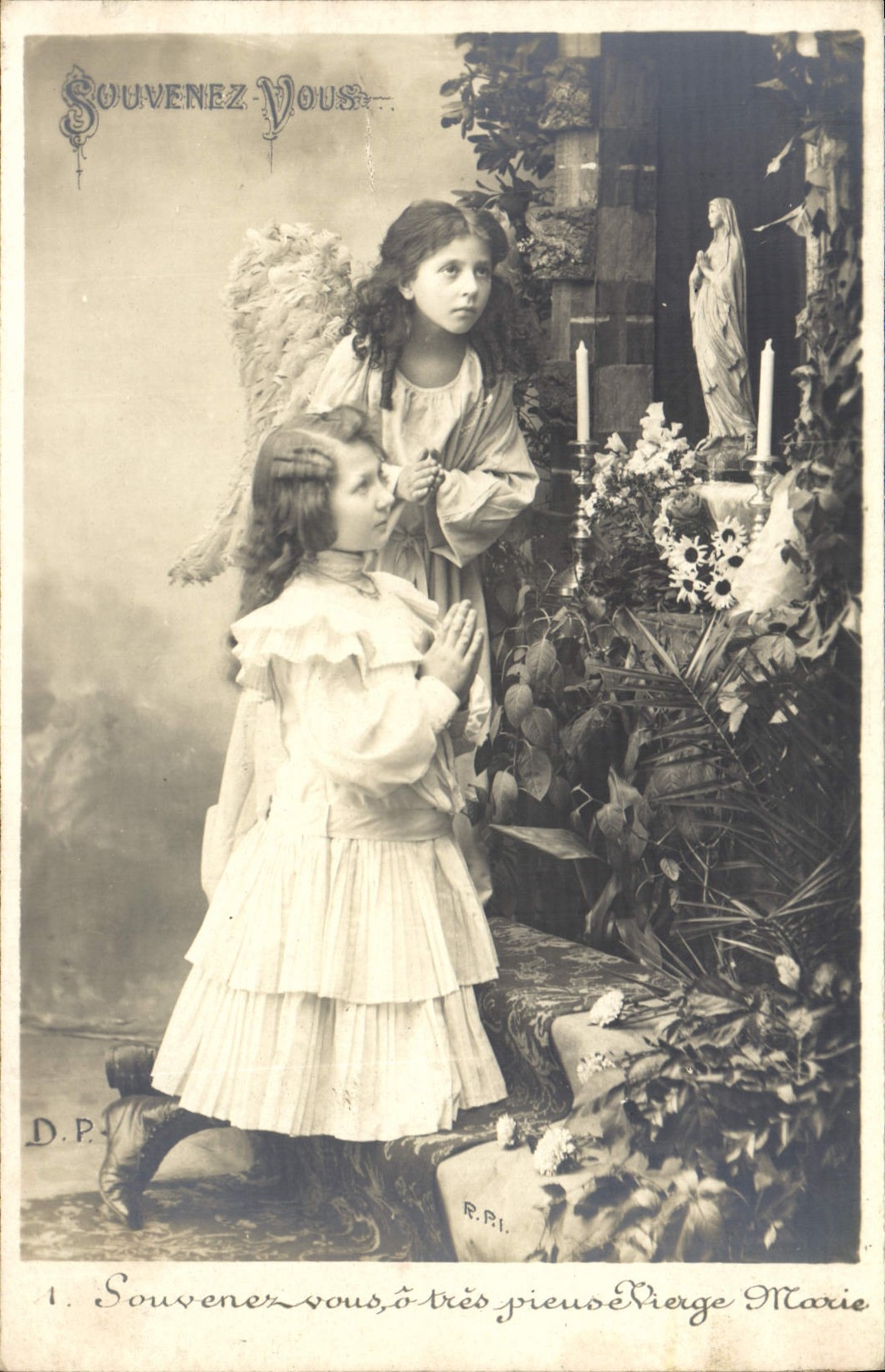 CPA Fantaisie Enfants Ange