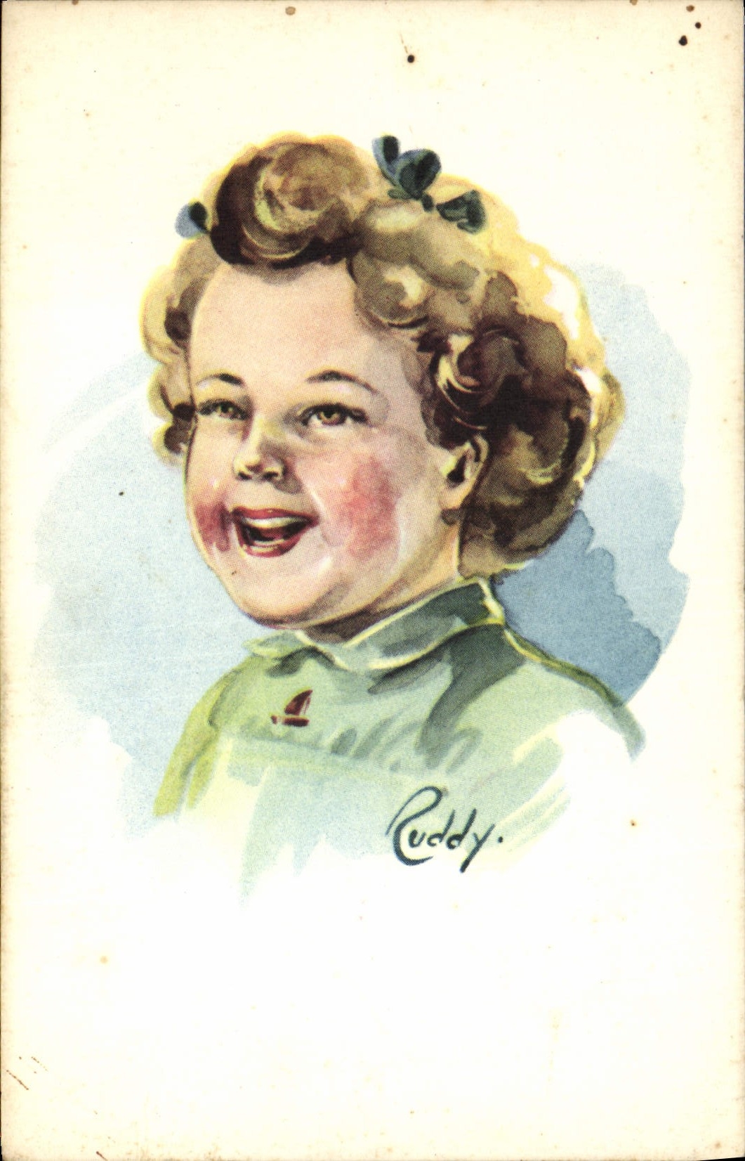 CPA Illustrateur Enfant Ruddy