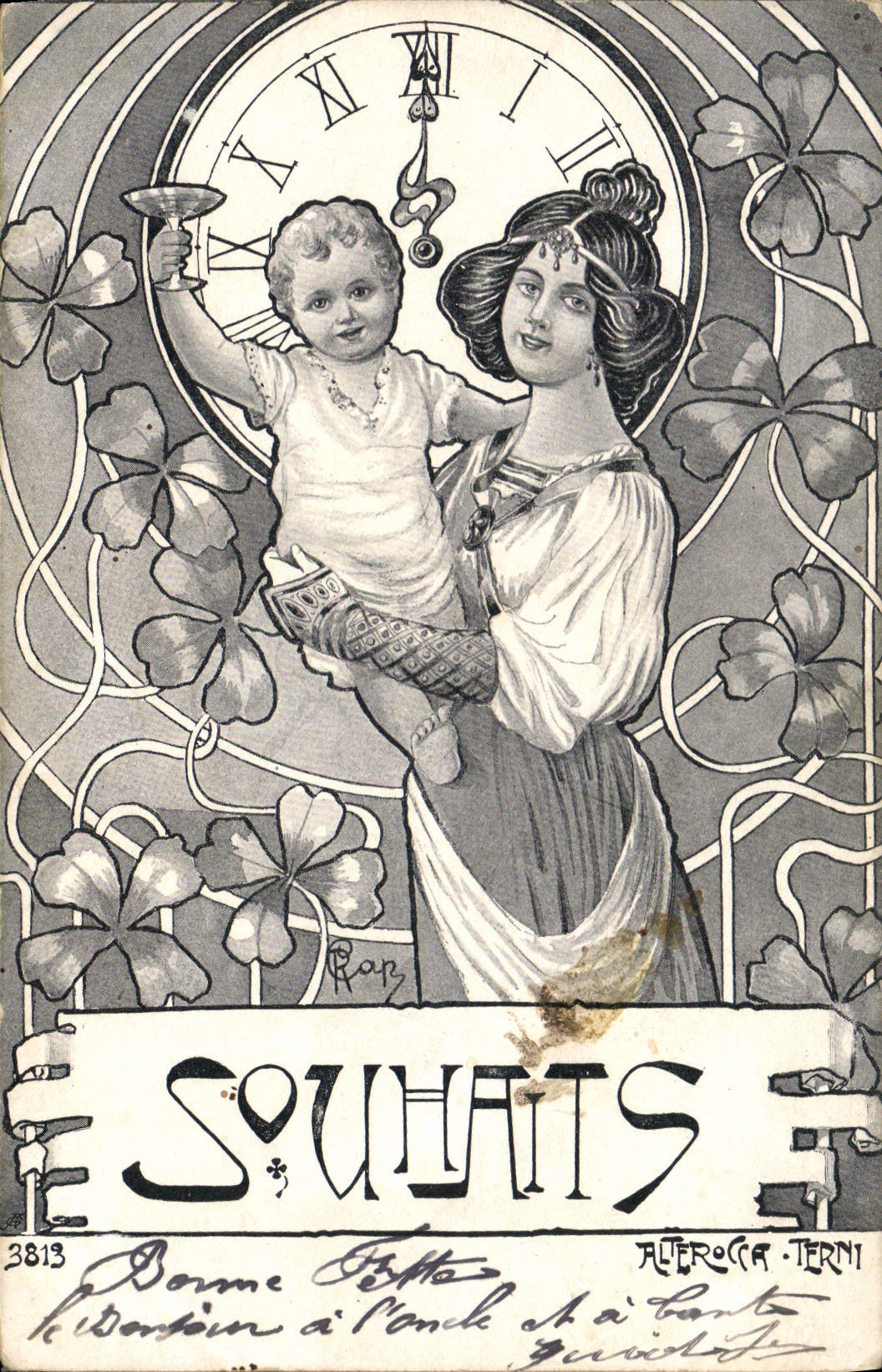 CPA Illustrateur Femme