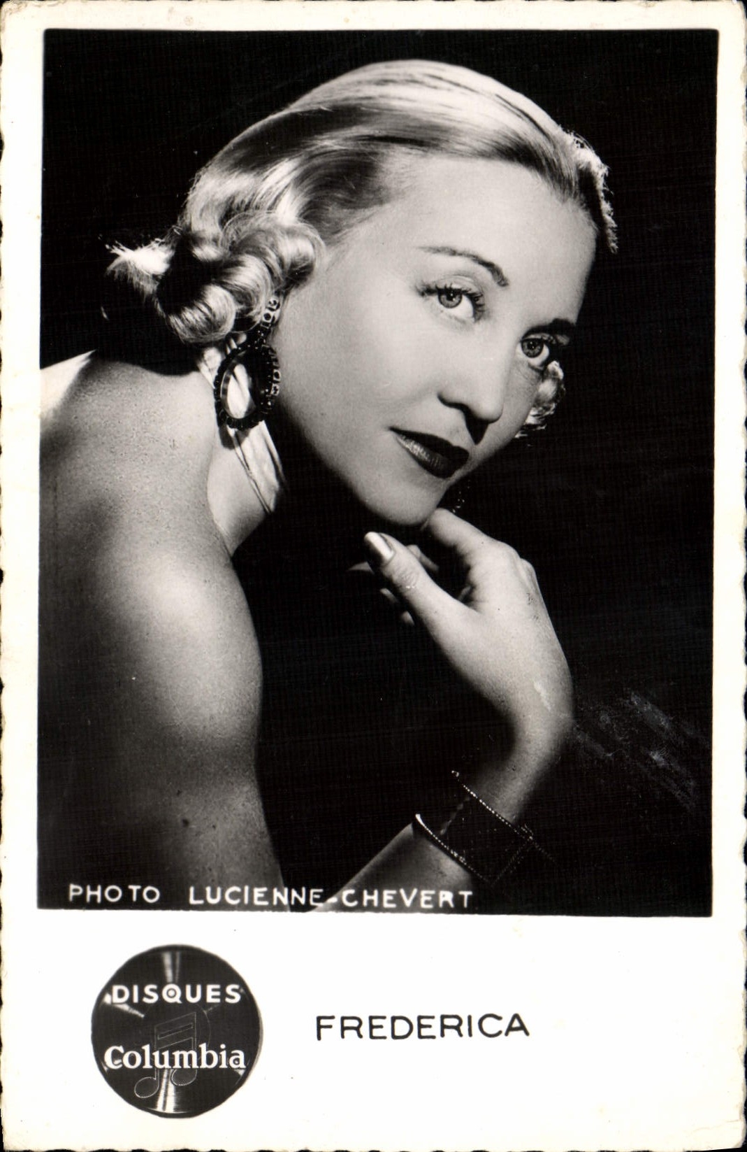 MODERN CARD Cinema Frederica Columbia Discs