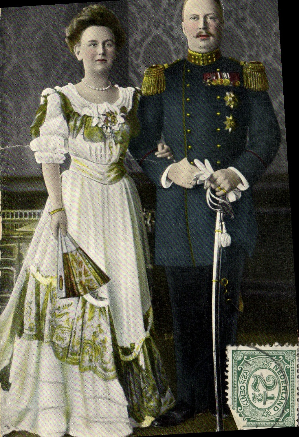 CPA Wilhelmina ZKH de Prins de Nederlanden