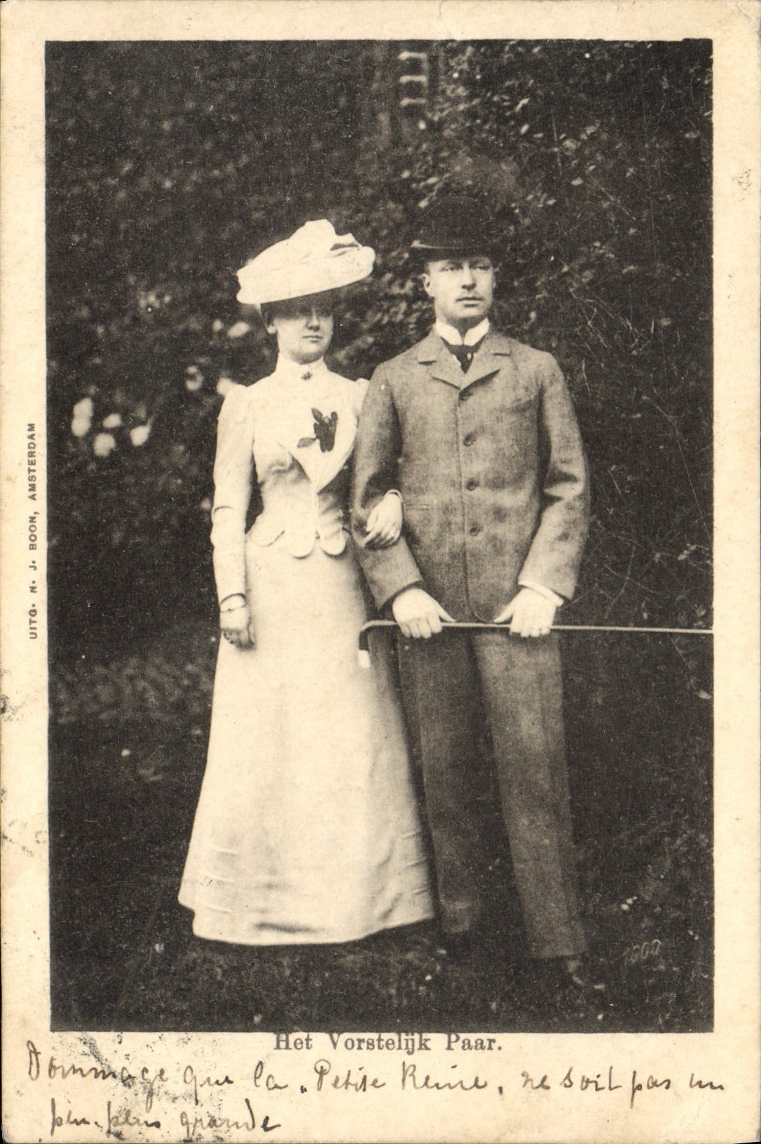 CPA Famille royale Pays Bas 