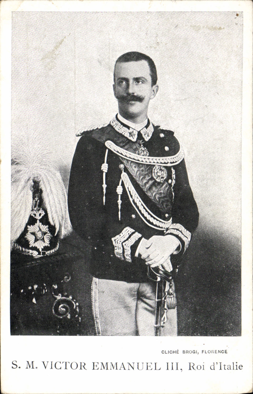 CPA SM Victor Emmanuel III Roi d'Italie