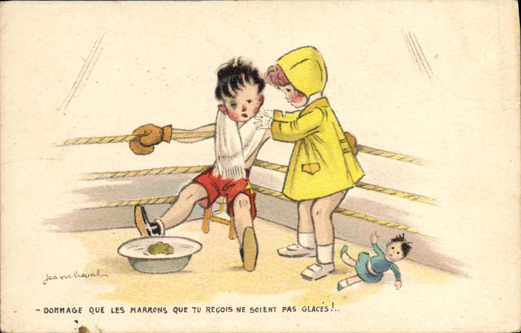 CPA Boxe Enfants Jean Cheval