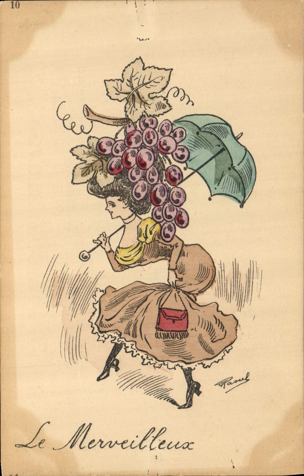 CPA Fantaisie Illustrateur Femme