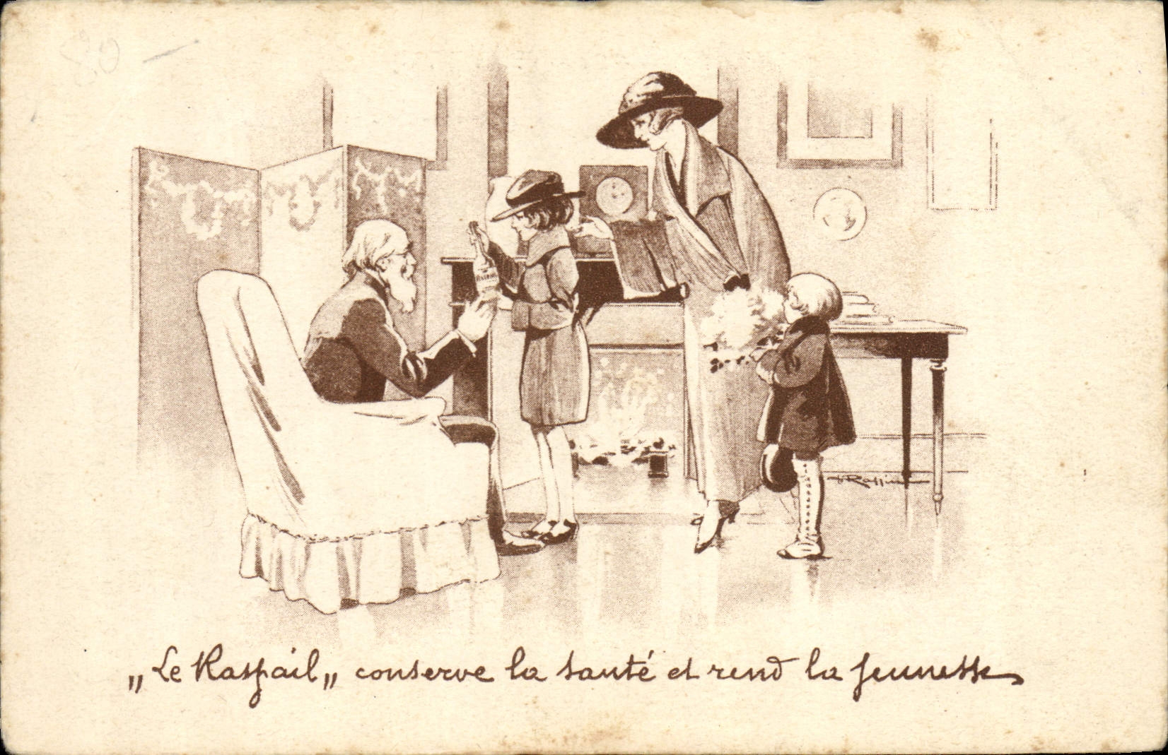 CPA Fantaisie Illustrateur Le Raspail