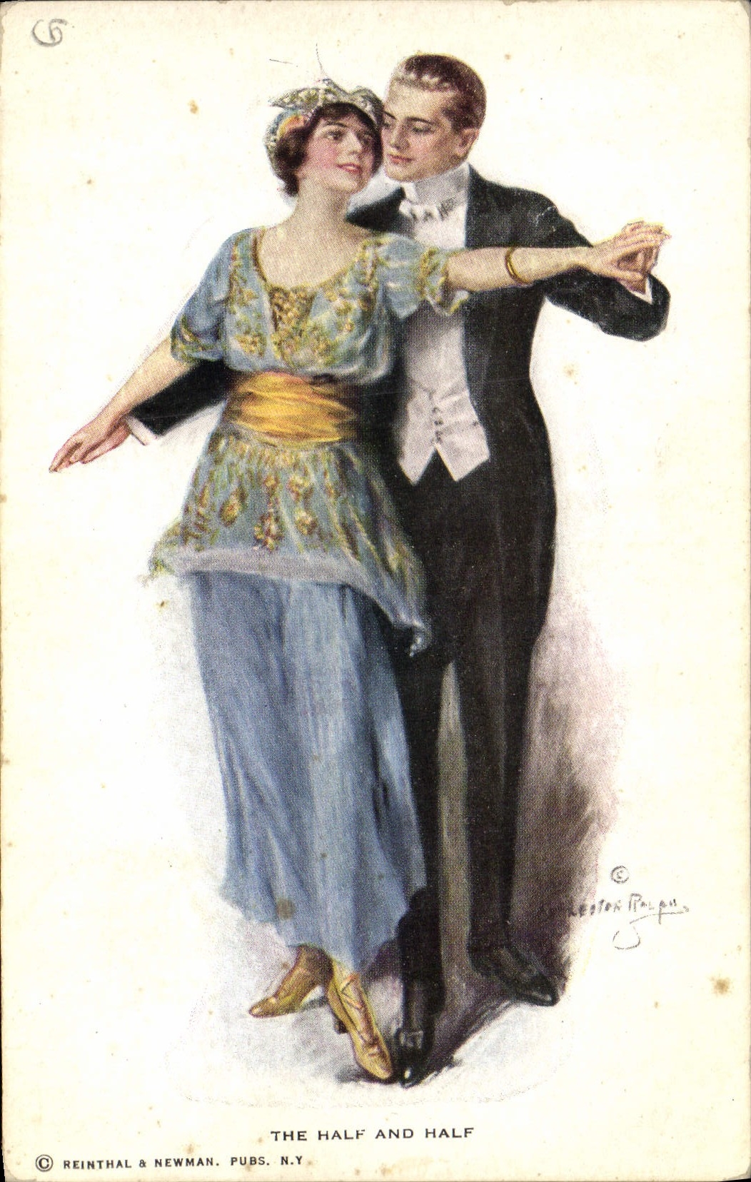 CPA Fantaisie Illustrateur Femme