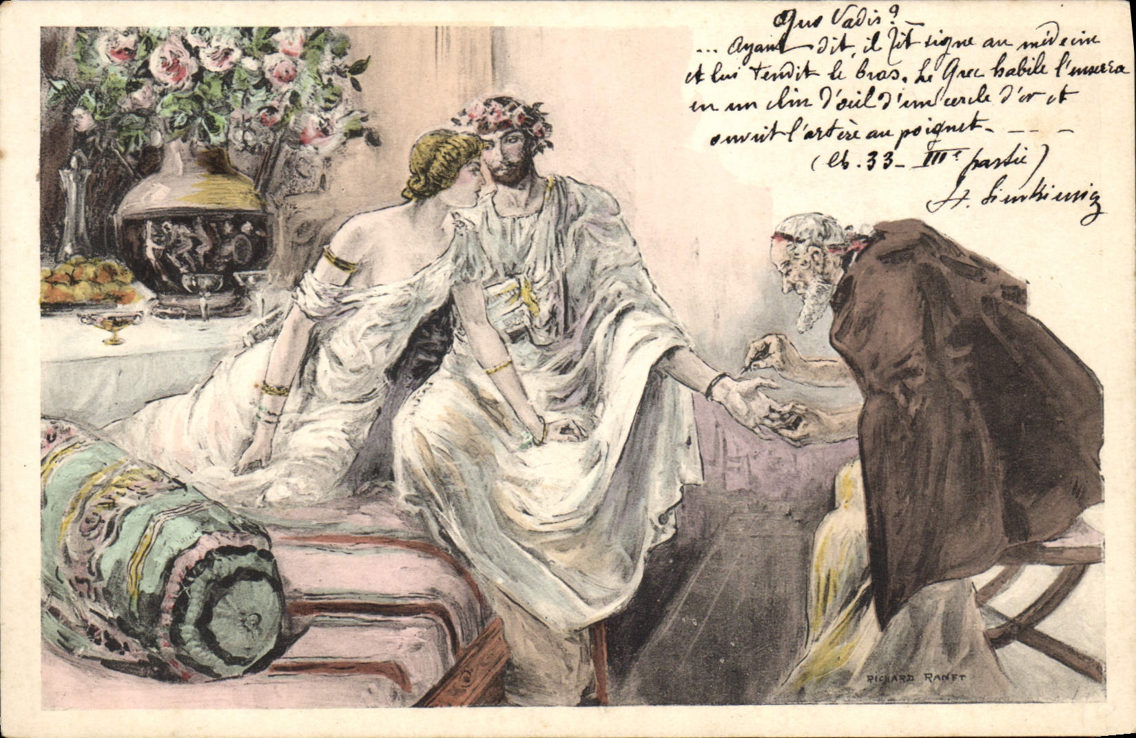 CPA Fantaisie Illustrateur Rome