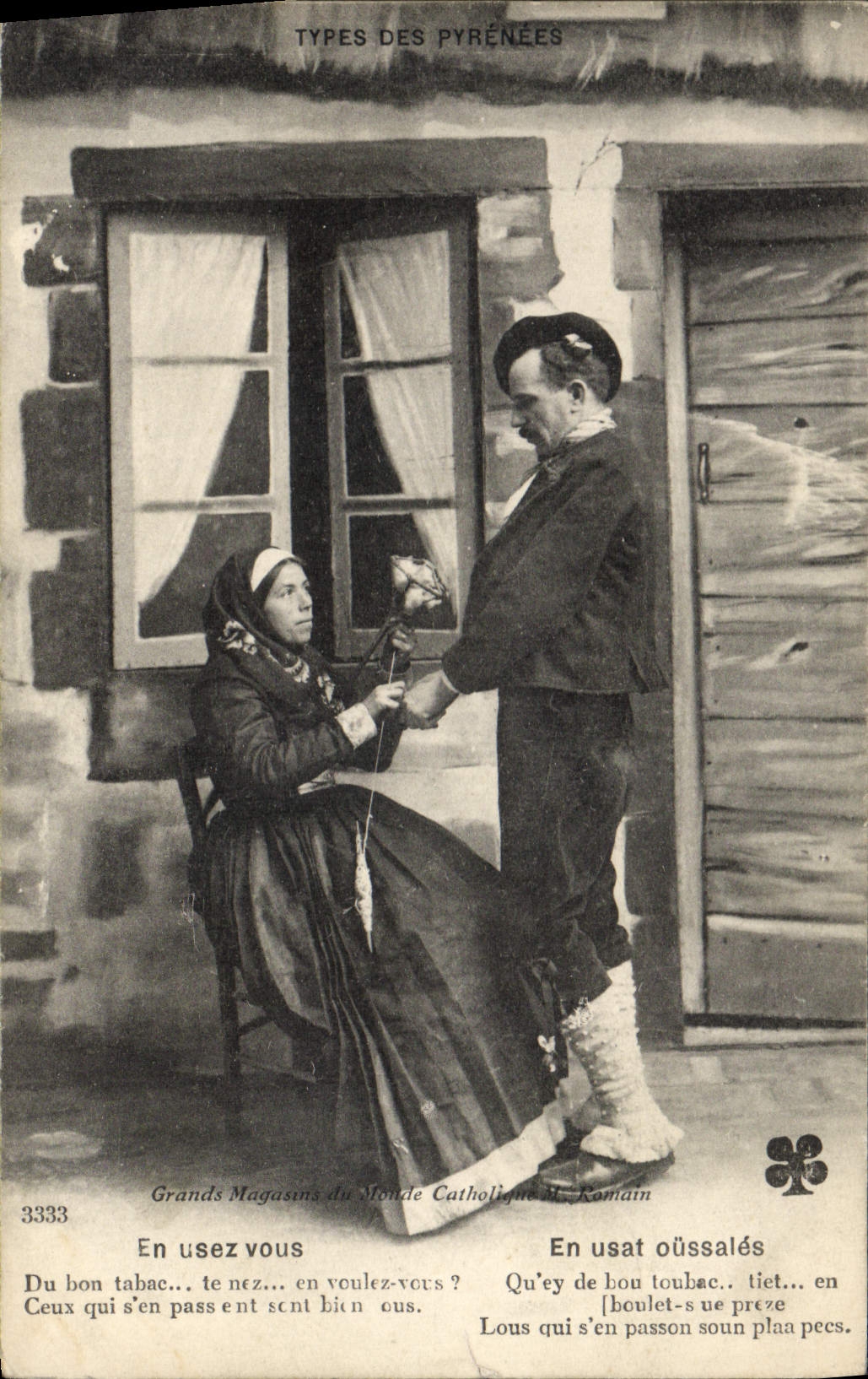 CPA Pyrenees Folklore