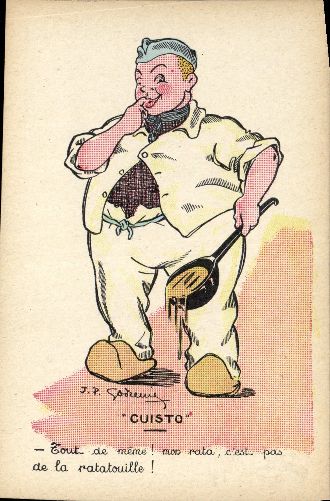 CPA Militaria Cuisto Cuisinier 