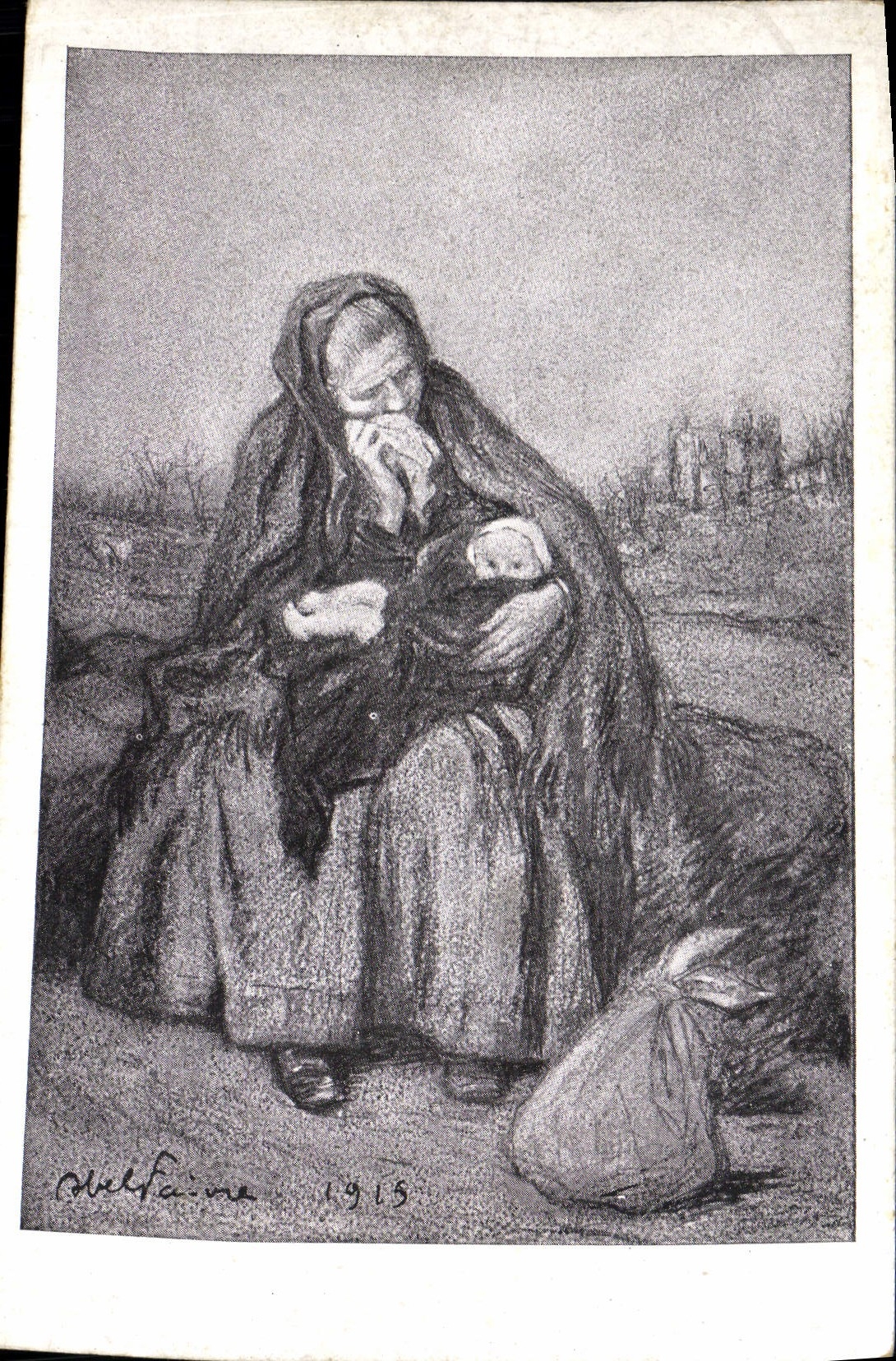 CPA Militaria Secours National 