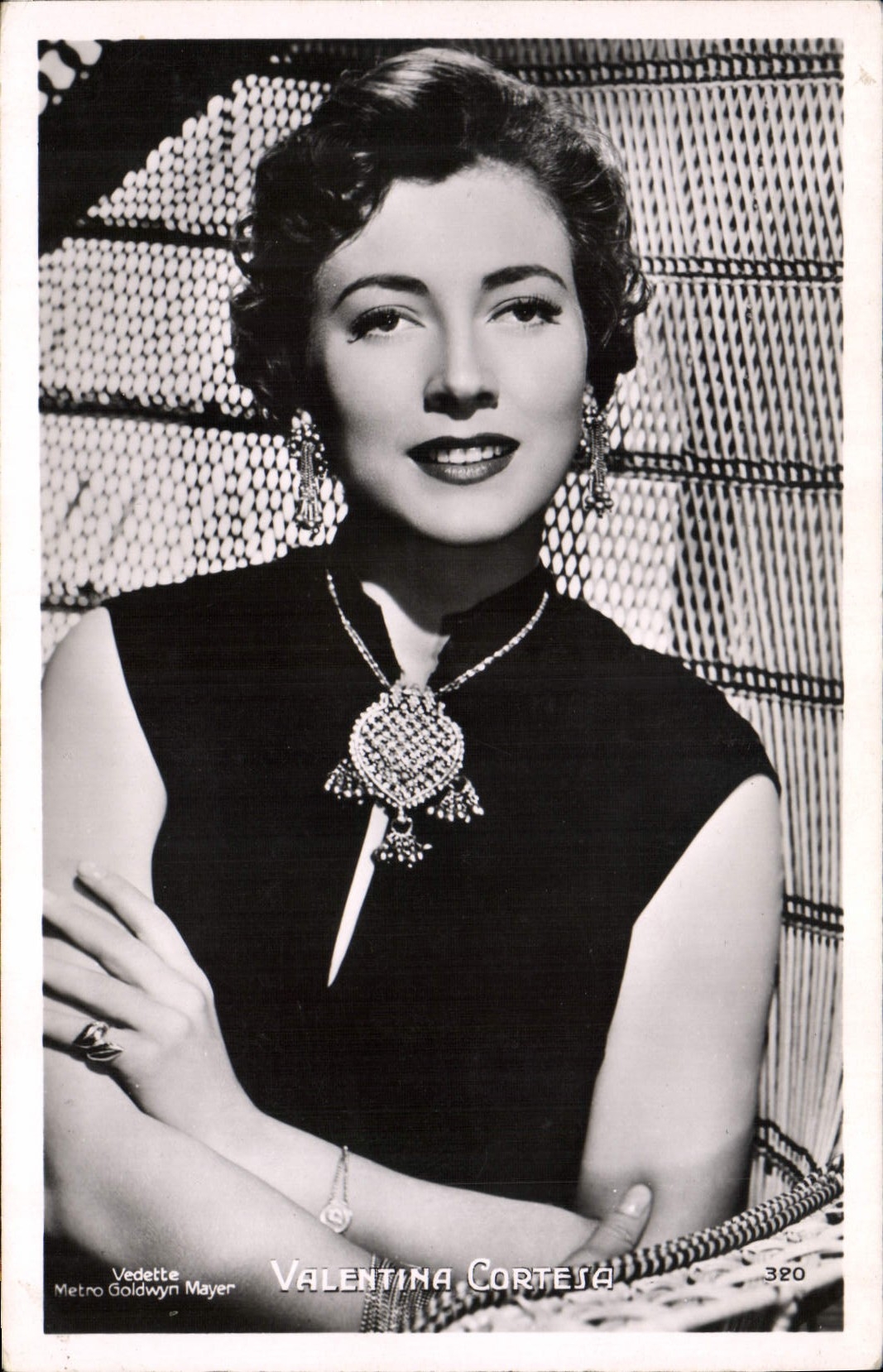 POSTAL MODERNA cine Valentina Cortesa