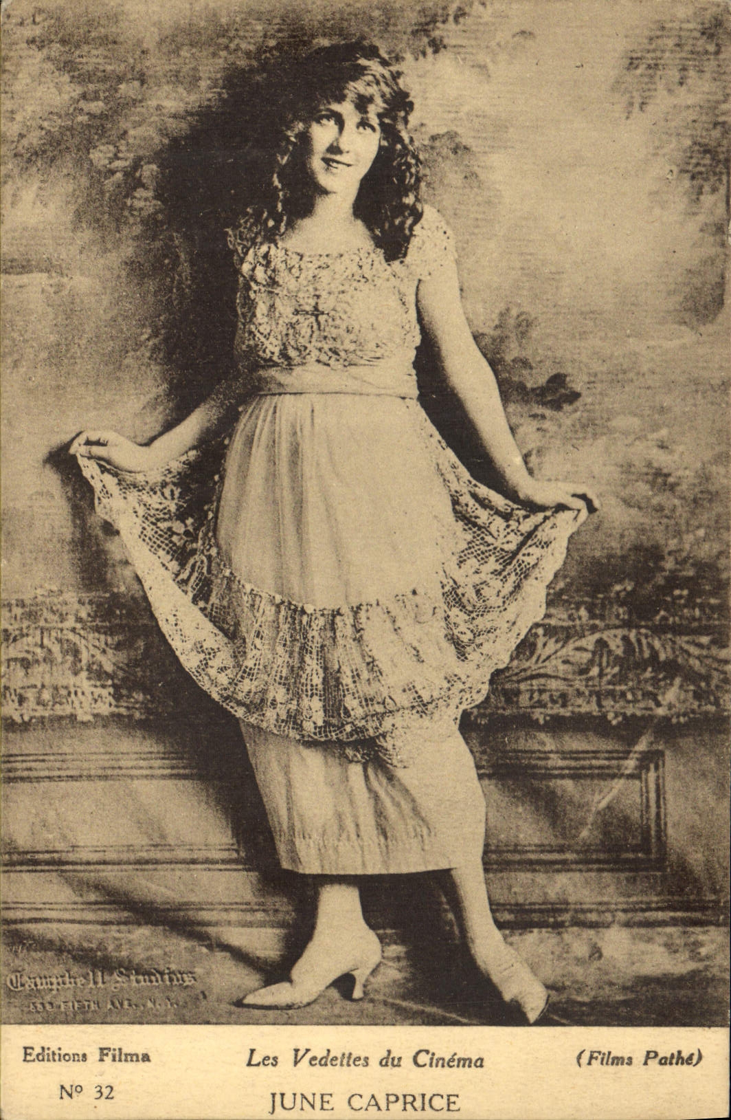 POSTAL MODERNA capricho de junio del cine