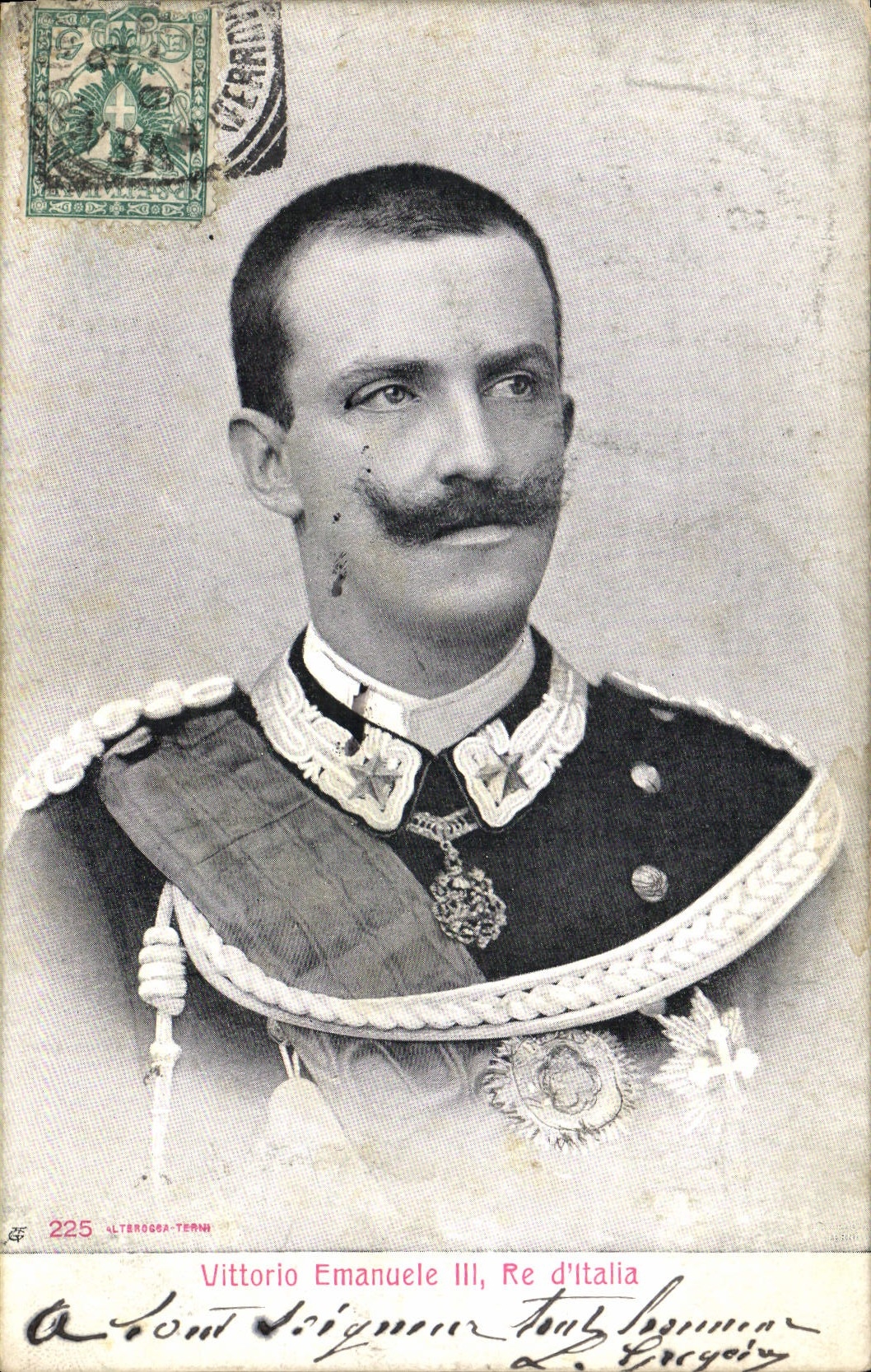 CPA Vittorio Emanuelle III Re d'Italia