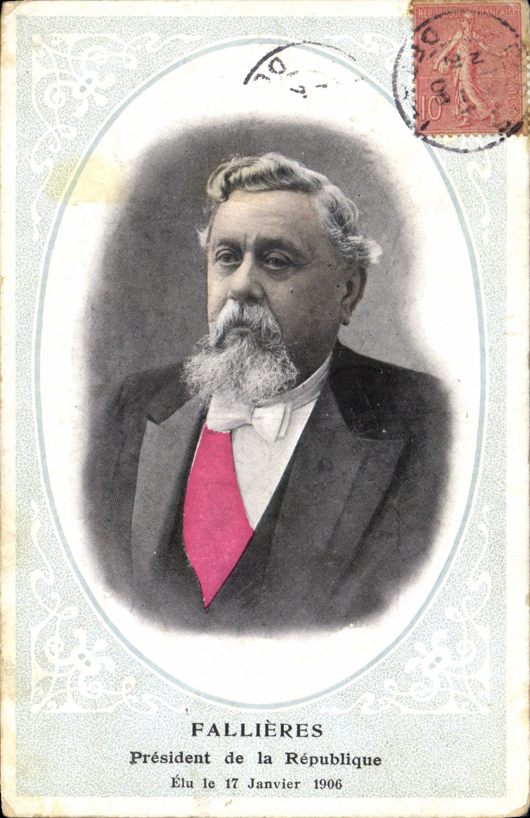 CPA Fallieres President de la Republique