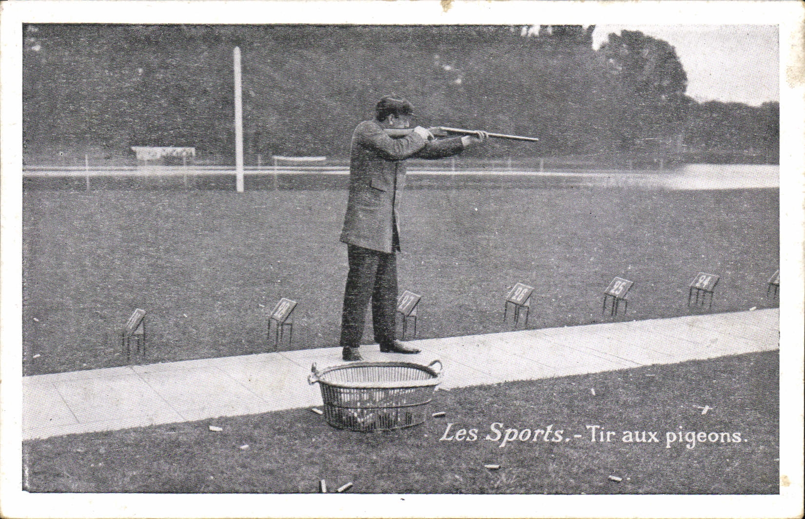 CPA Tir aux pigeons