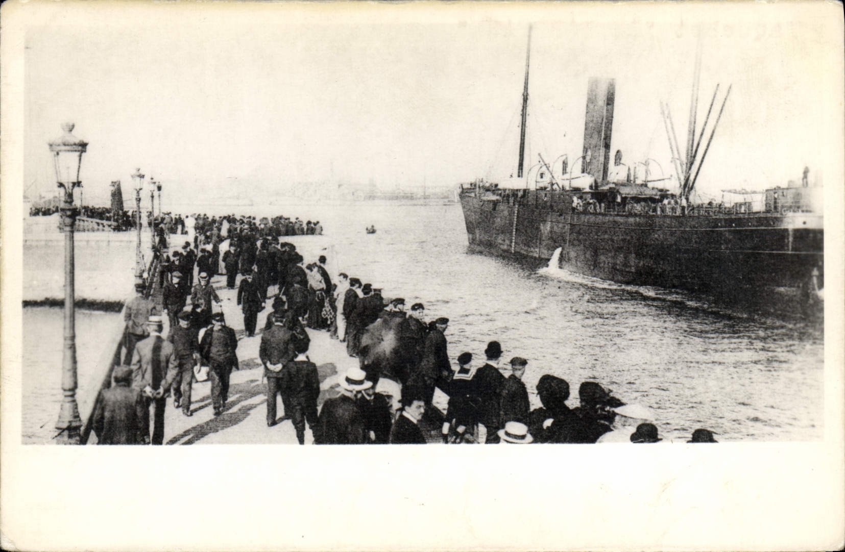 CPA Bateau Paquebot Le Bordeaux 
