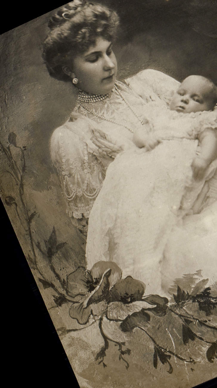 CPA SM Victoria Eugenia SAR El principe de Asturias