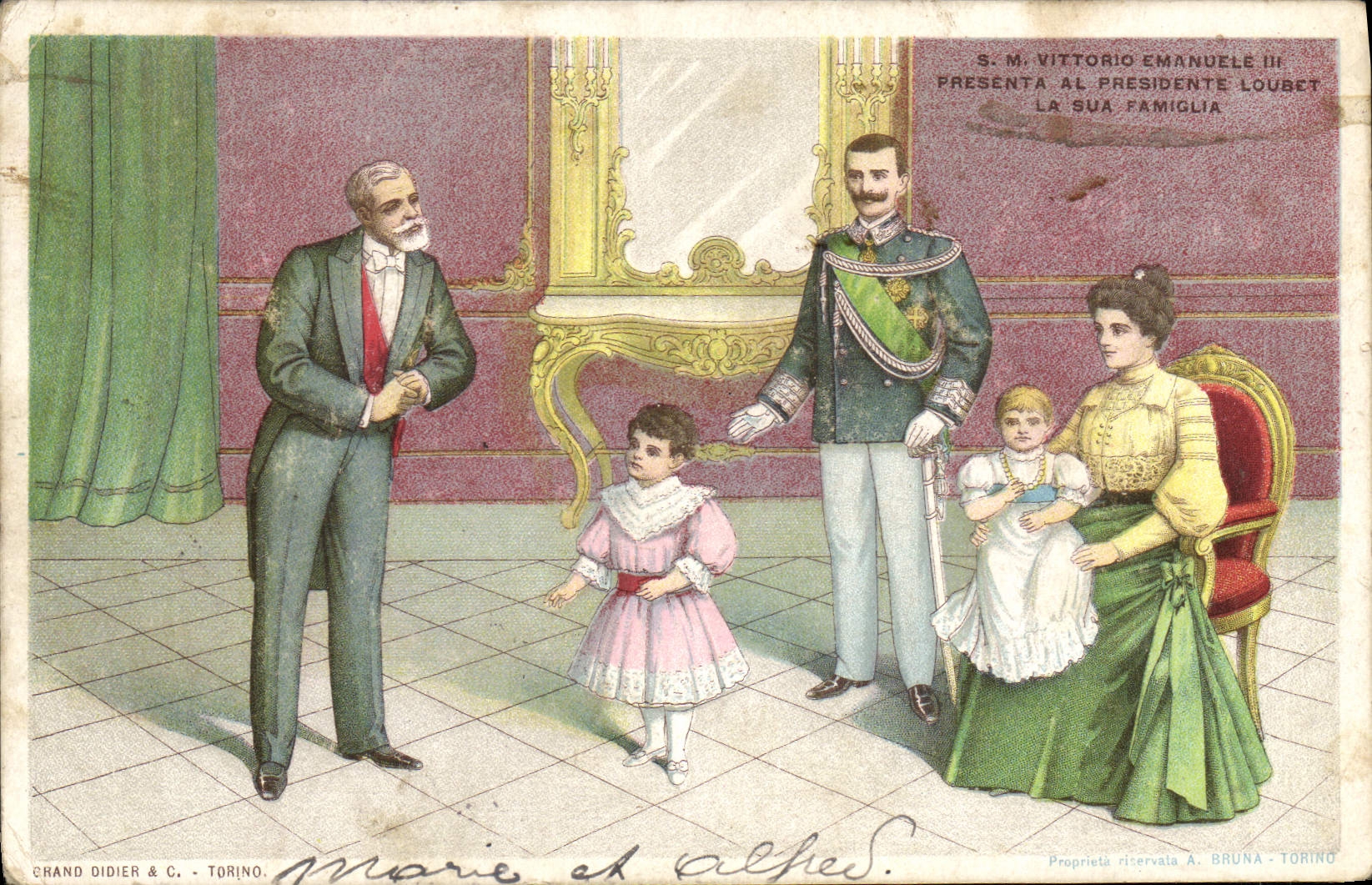 CPA SM Vittorio Emanuele III 