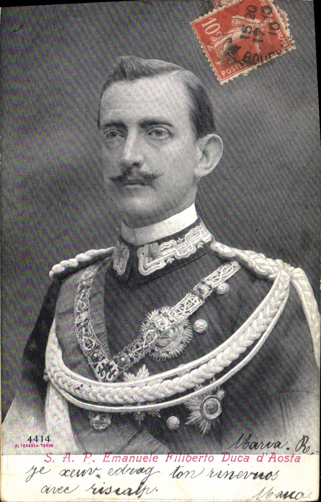 CPA SAP Emanuele Filiberto Duca d'Aosta