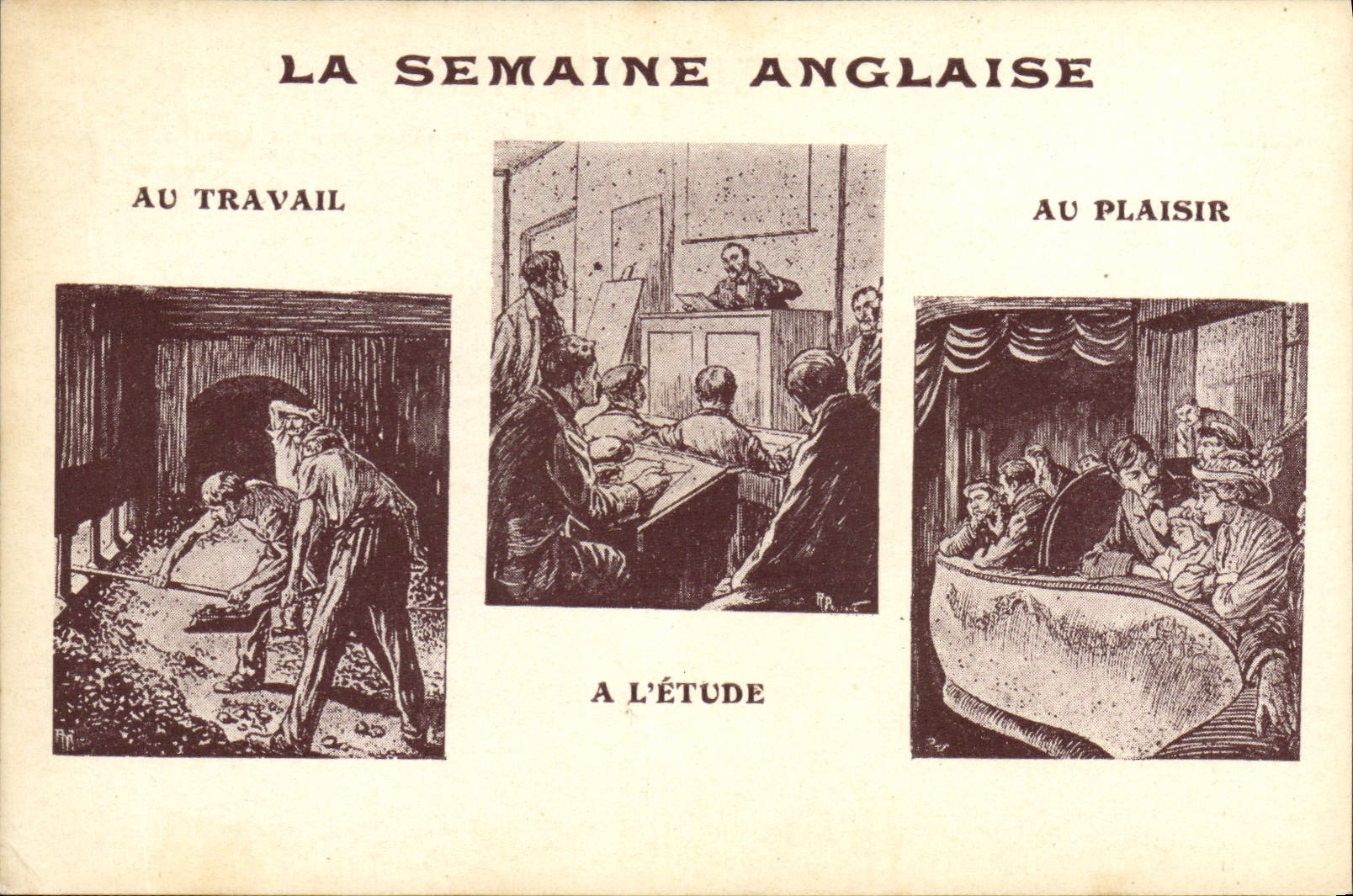 CPA La Semaine Anglaise 