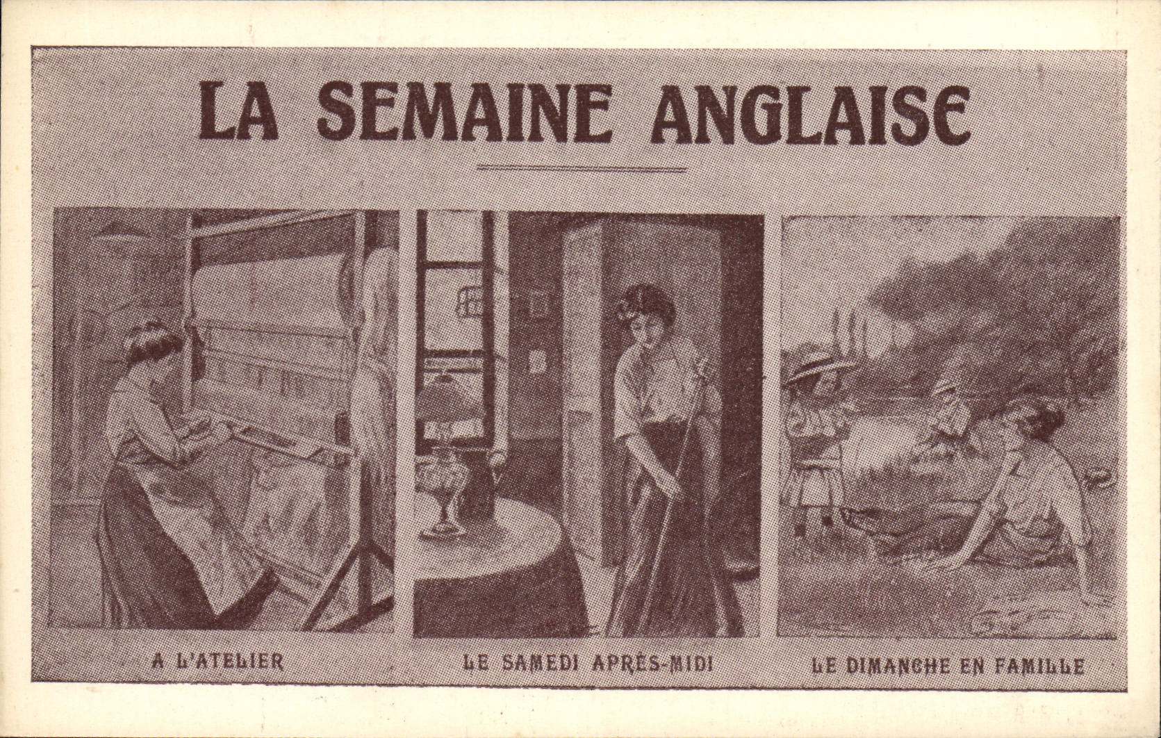 CPA La Semaine Anglaise 