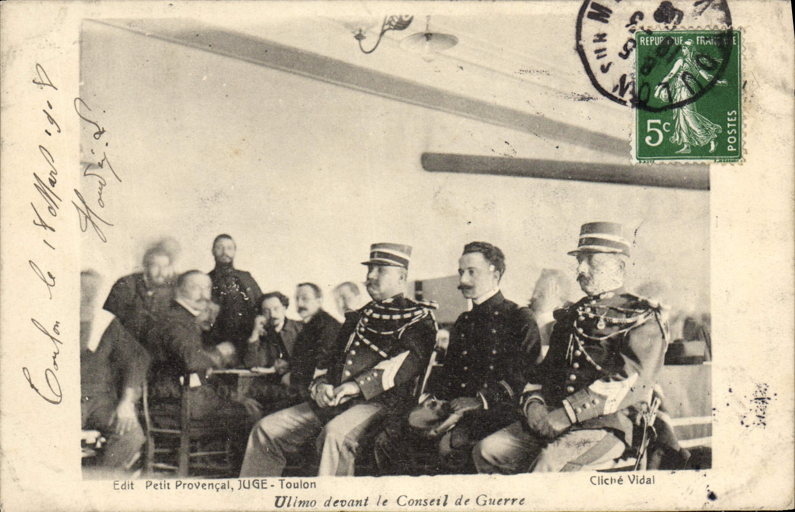 CPA Union devant le Conseil de Guerre