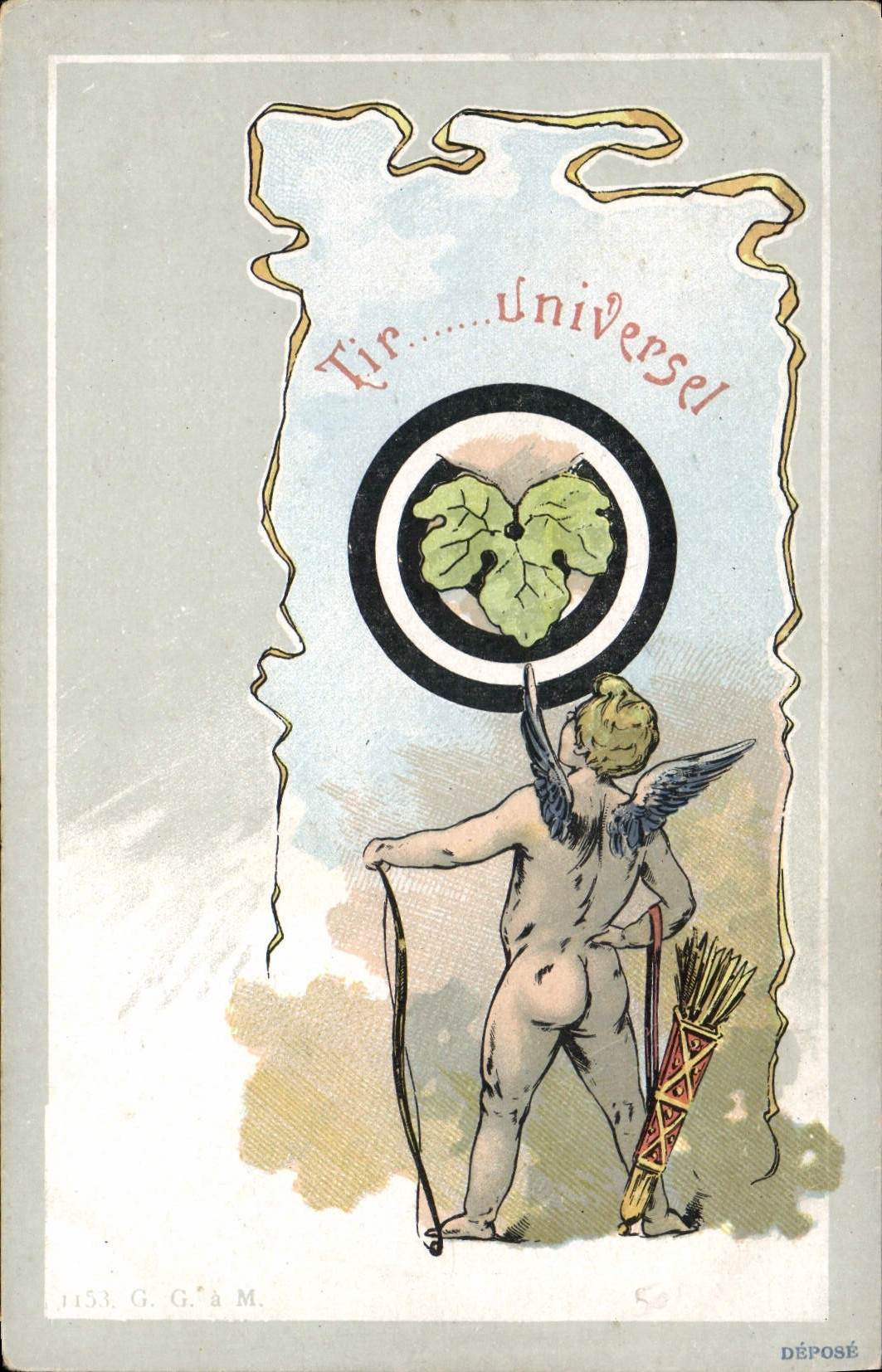 CPA Tir a l'arc Ange 