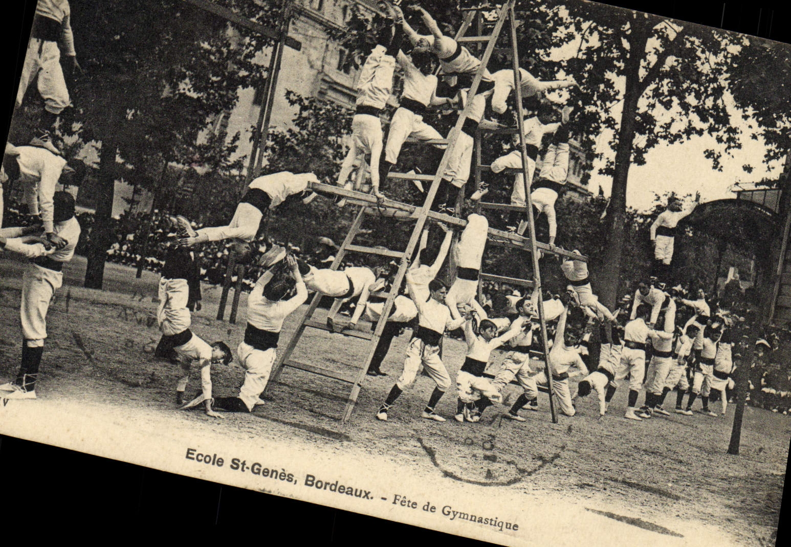 CPA Ecole St Genees Bordeaux Gymnastique