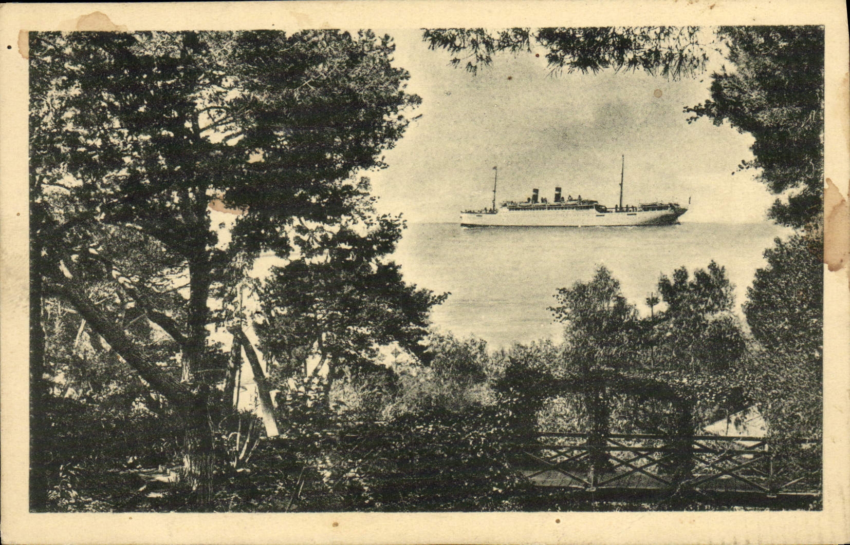 CPA Bateau Fabre Line SS Canada 