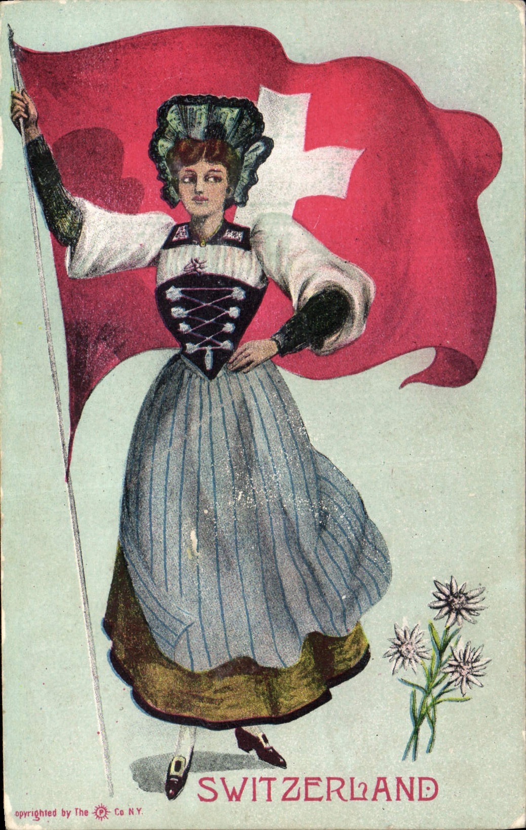 CPA Fantaisie Illustrateur Switzerland Suisse 