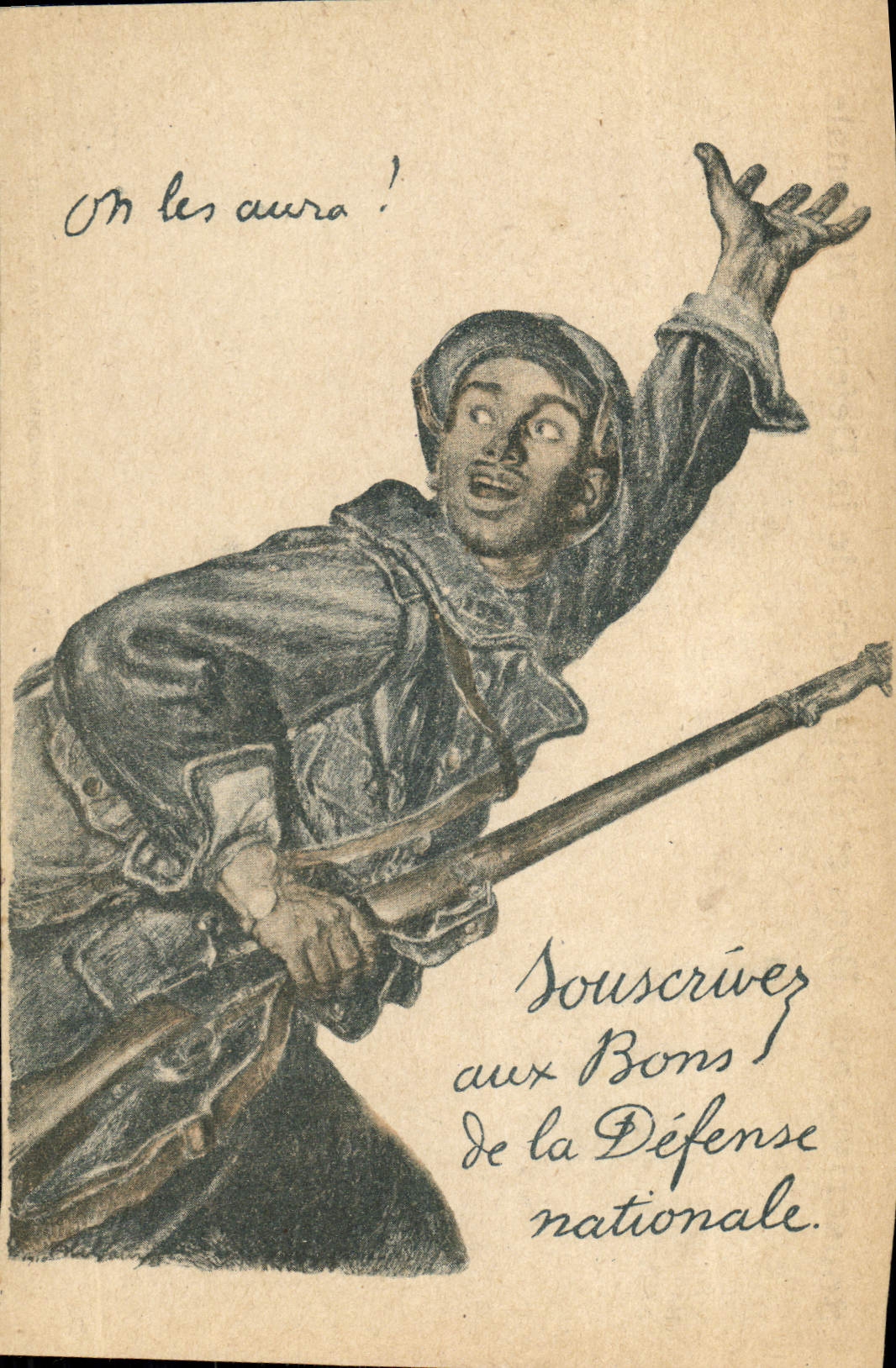 CPA Militaria Bons Souscription Nationale