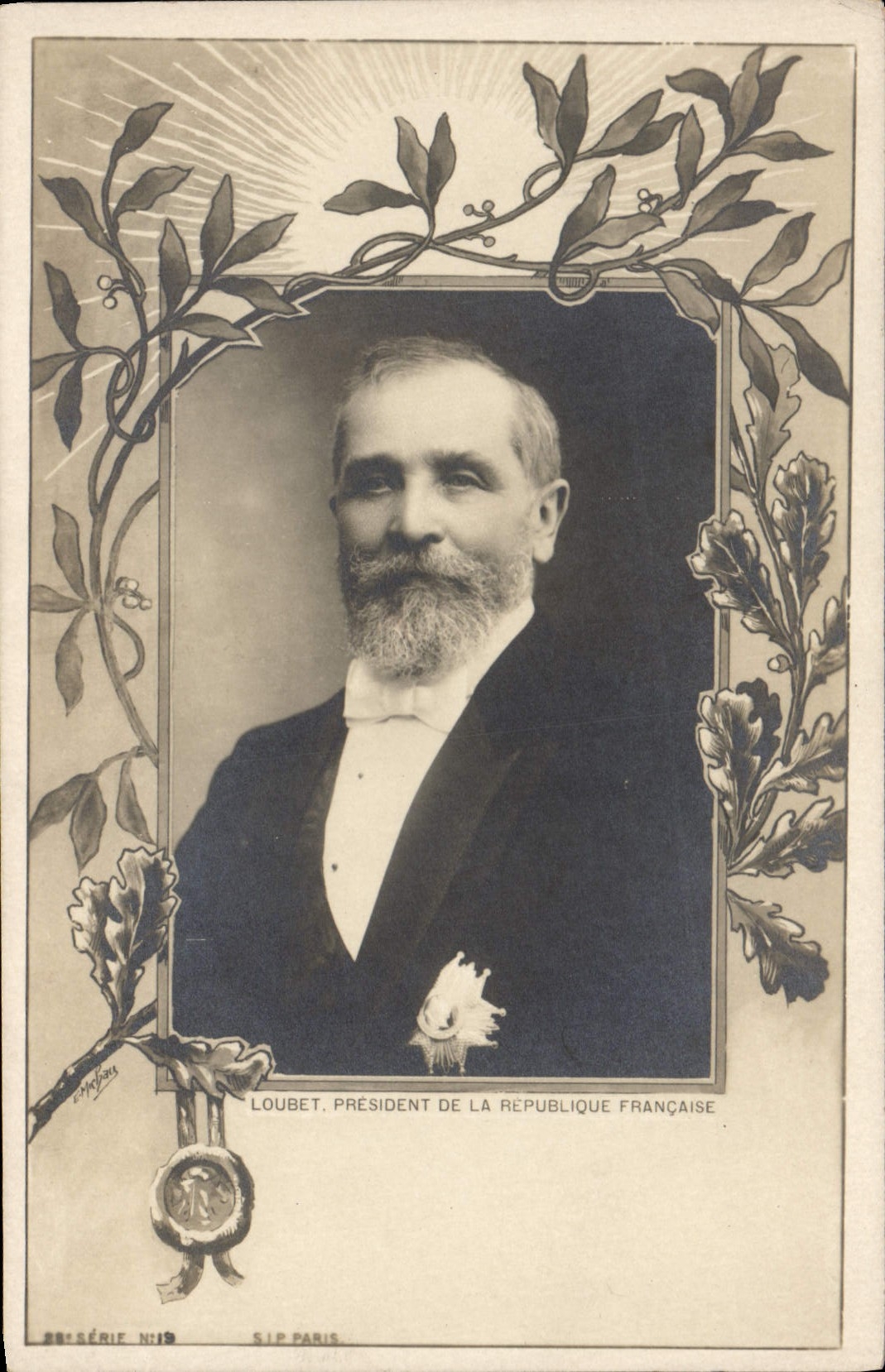 CPA Loubet President de la Republique 