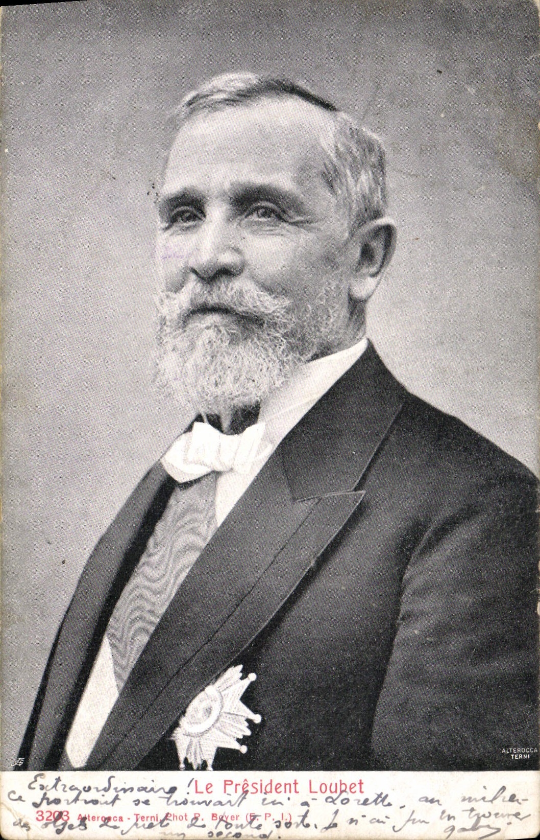 CPA Loubet President de la Republique
