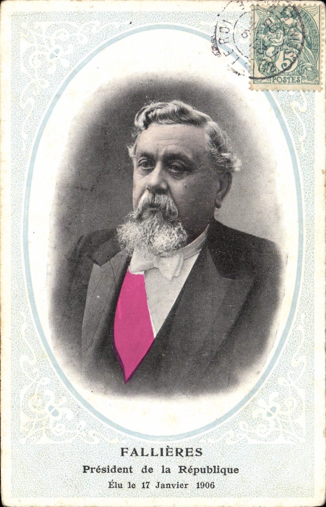 CPA Fallieres President de la Republique