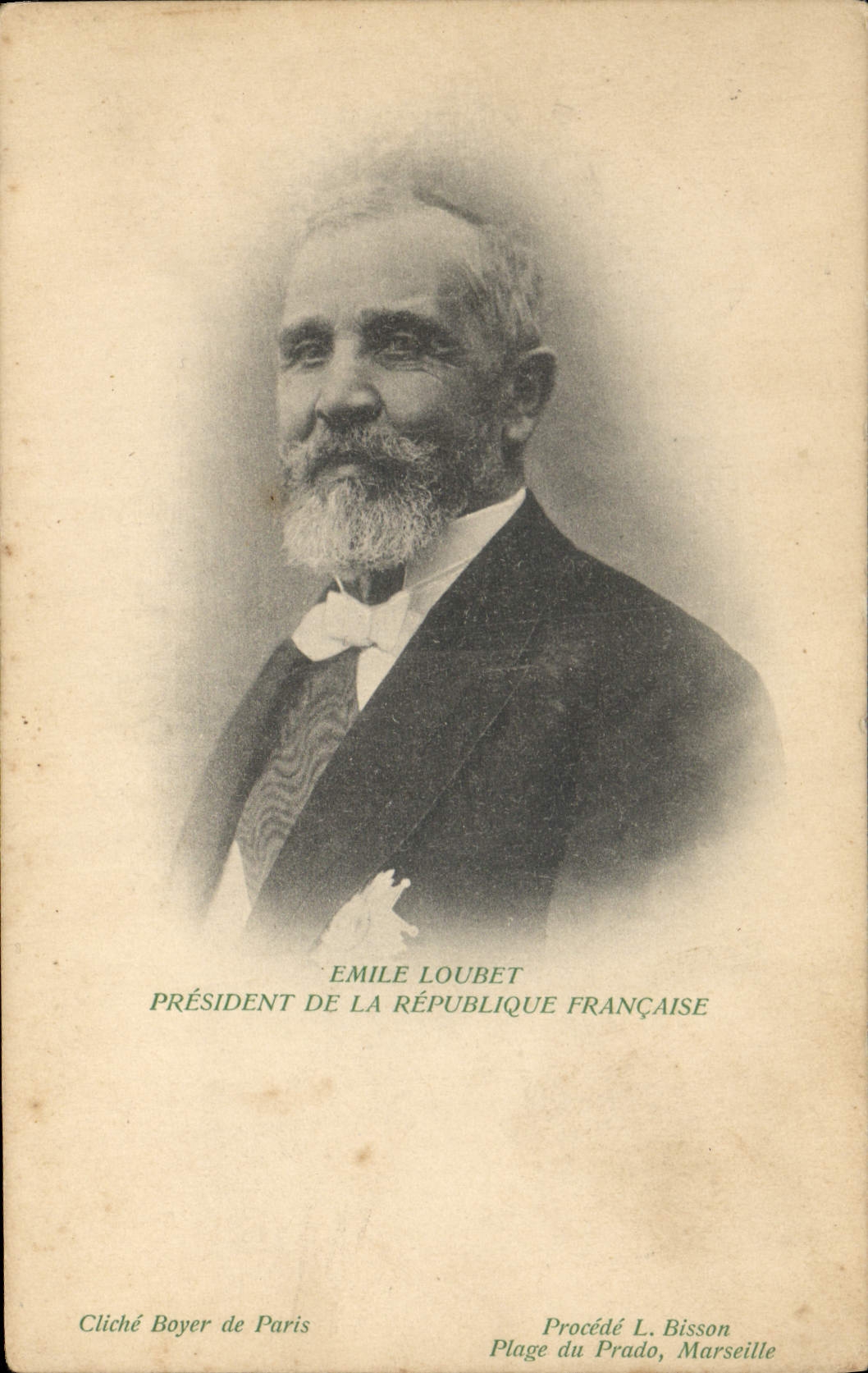 CPA Emile Loubet President de la Republique
