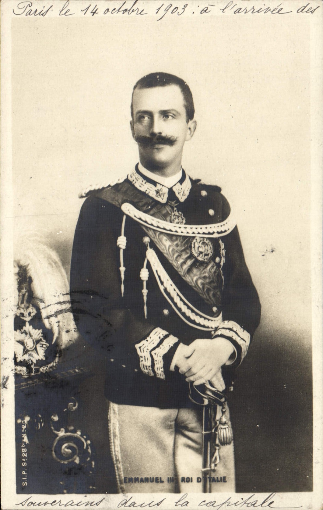 CPA Emmanuel Roi d'Italie