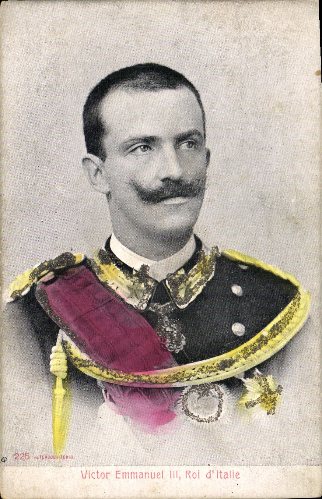 CPA Victor Emmanuel III Roi d'Italie