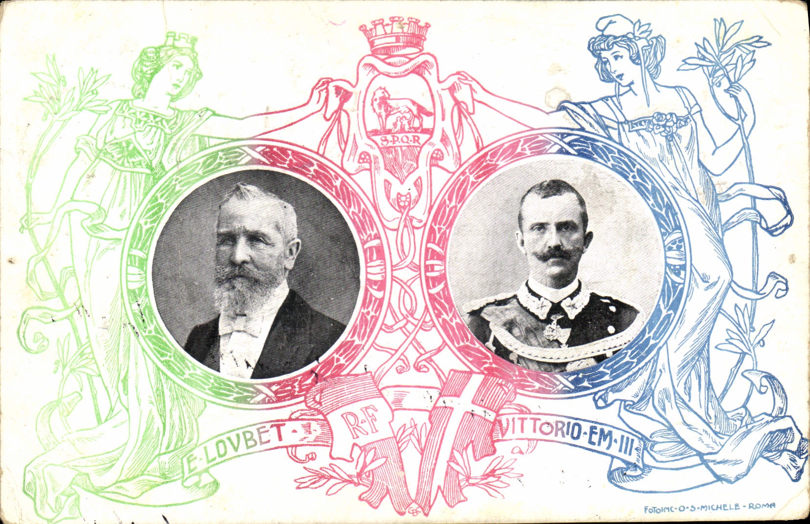 CPA Loubet Vittorio Emanuele