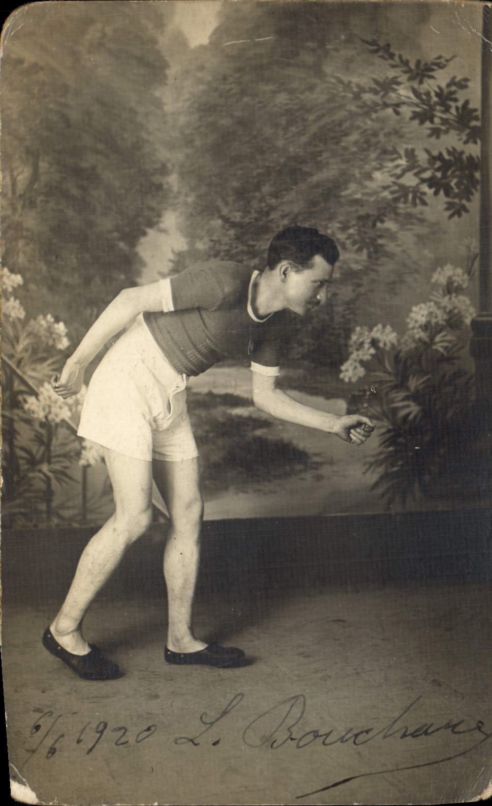 CARTE PHOTO Athletisme 