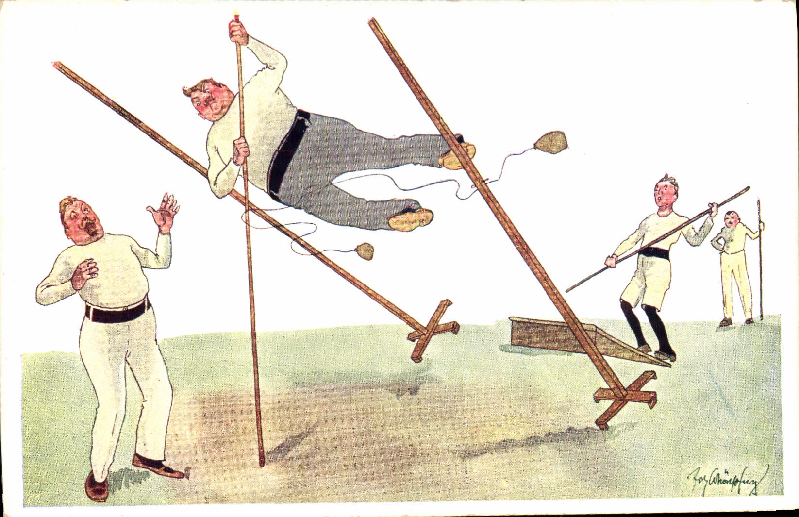 CPA Athletisme Saut en hauteur 